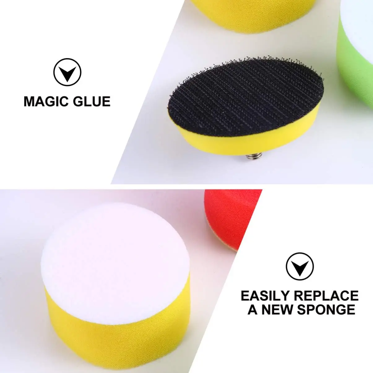 5/16 Pcs 2 Inch Polishing Spon - Polish Pad Set Buffer のレビューと価格