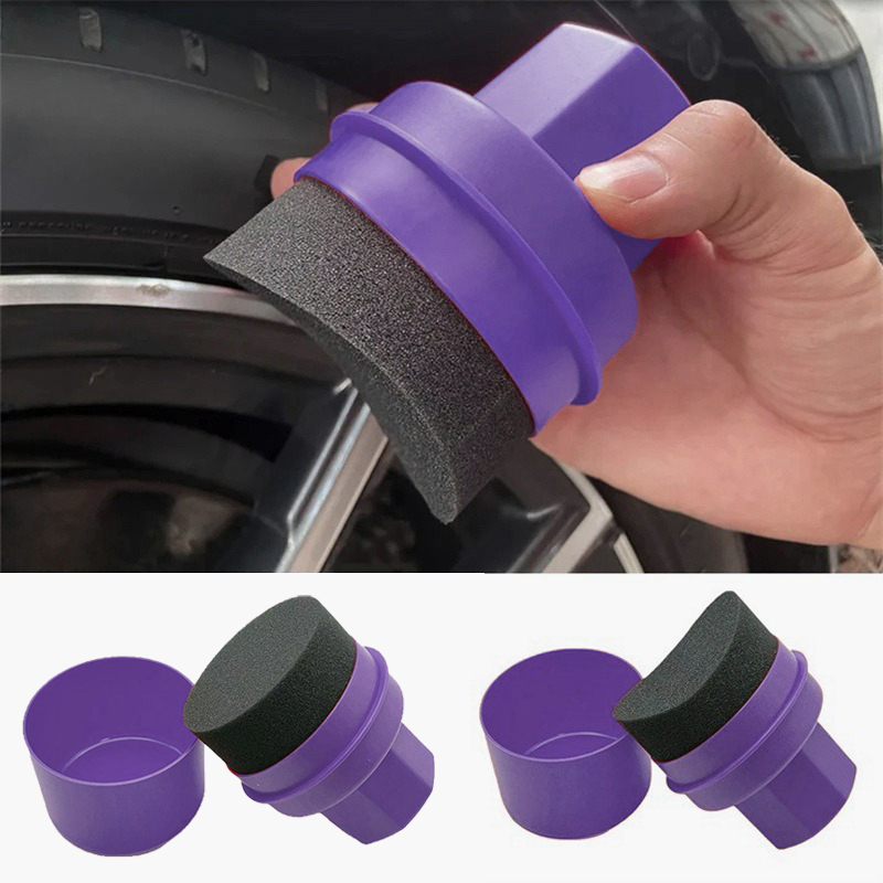 Curved Car Tire Waxing Sponge  - Wax Applicator Pad のレビューと価格