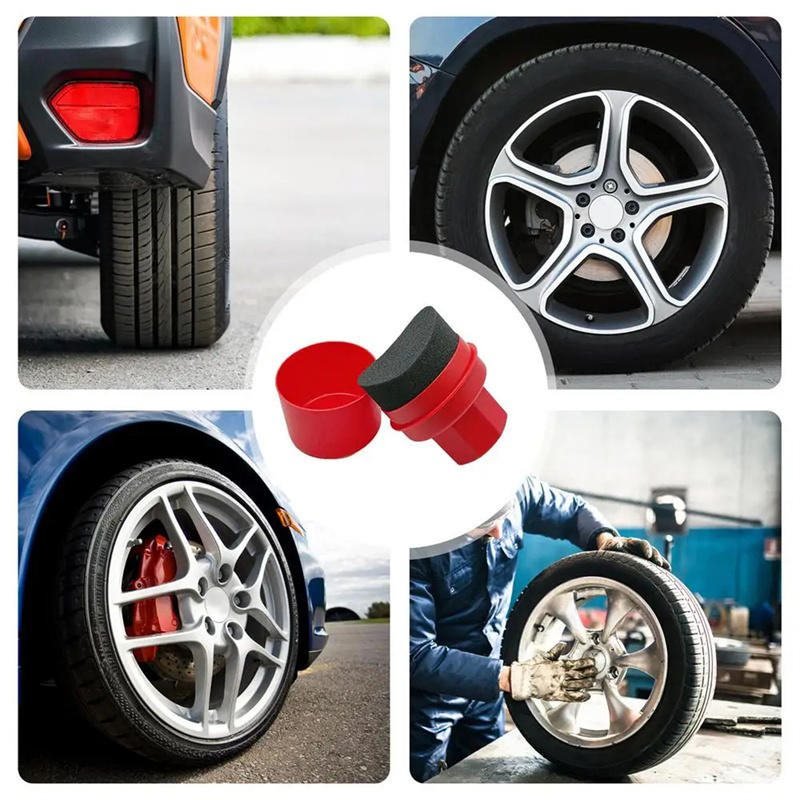 Curved Car Tire Waxing Sponge  - Wax Applicator Pad のレビューと価格