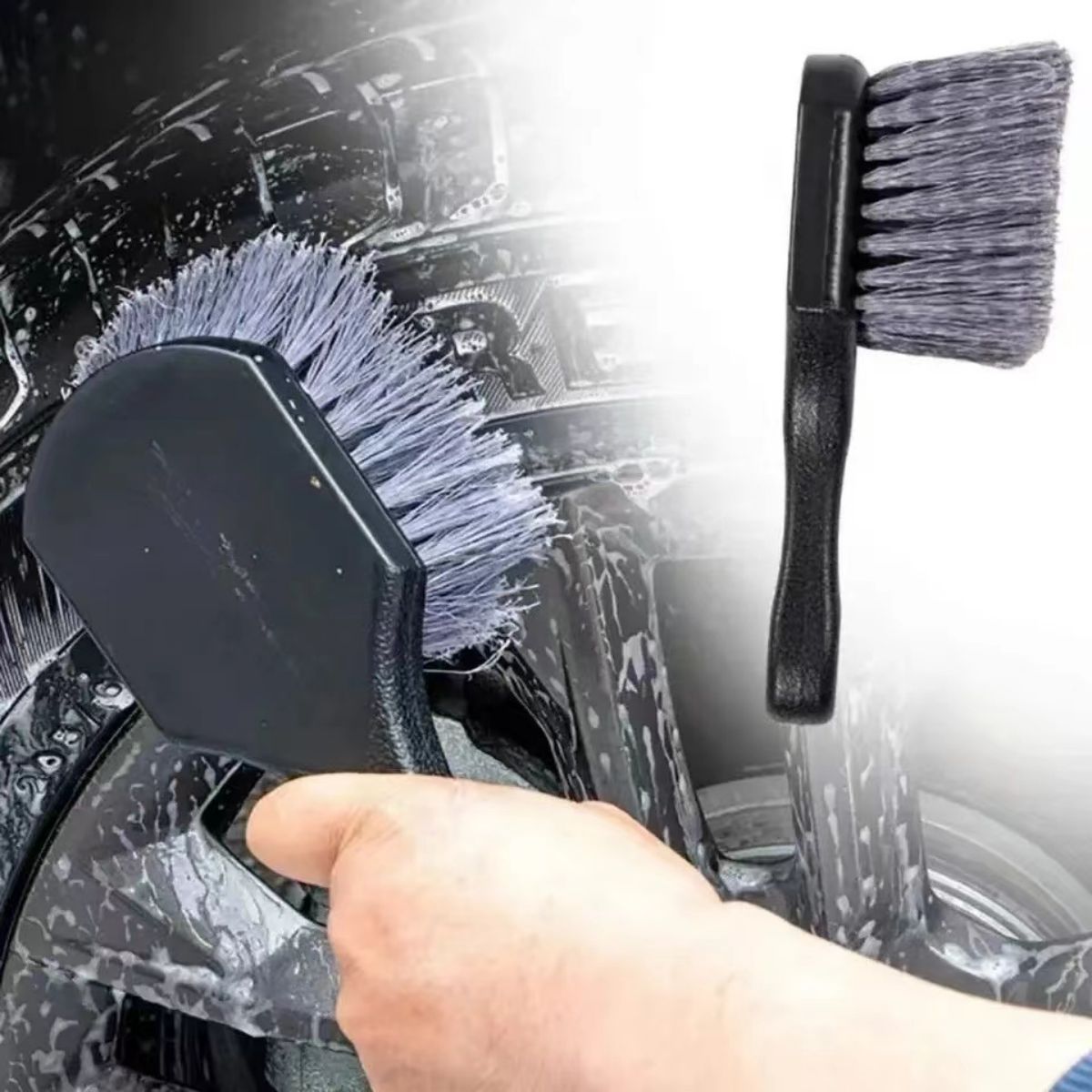Car Wheel Cleaning Brush Detai - Detailing Brush Set のレビューと価格