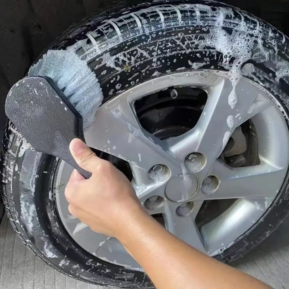 Car Wheel Cleaning Brush Detai - Detailing Brush Set のレビューと価格