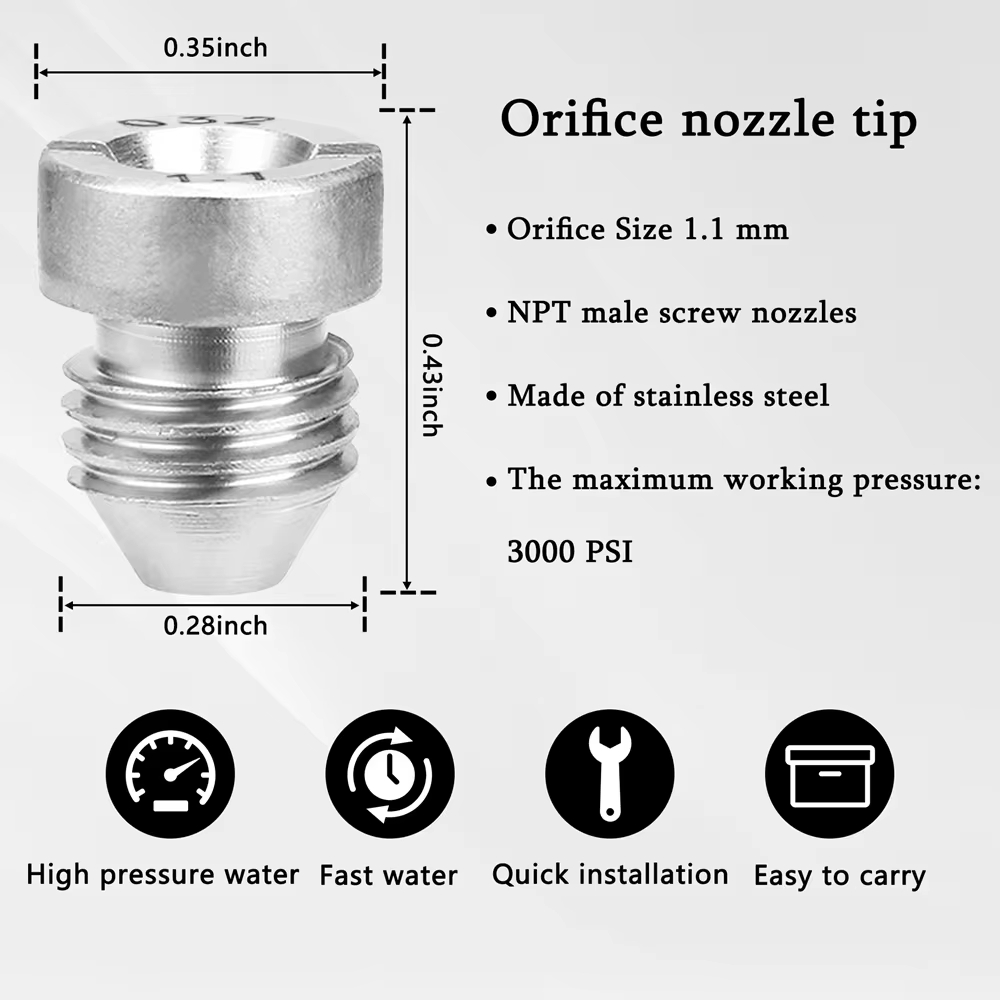 Precision Foam Cannon Orifice  - Foam Cannon Car Wash のレビューと価格