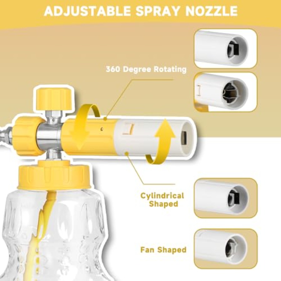 Foam Cannon for Pressure Washe - Foam Cannon Car Wash のレビューと価格