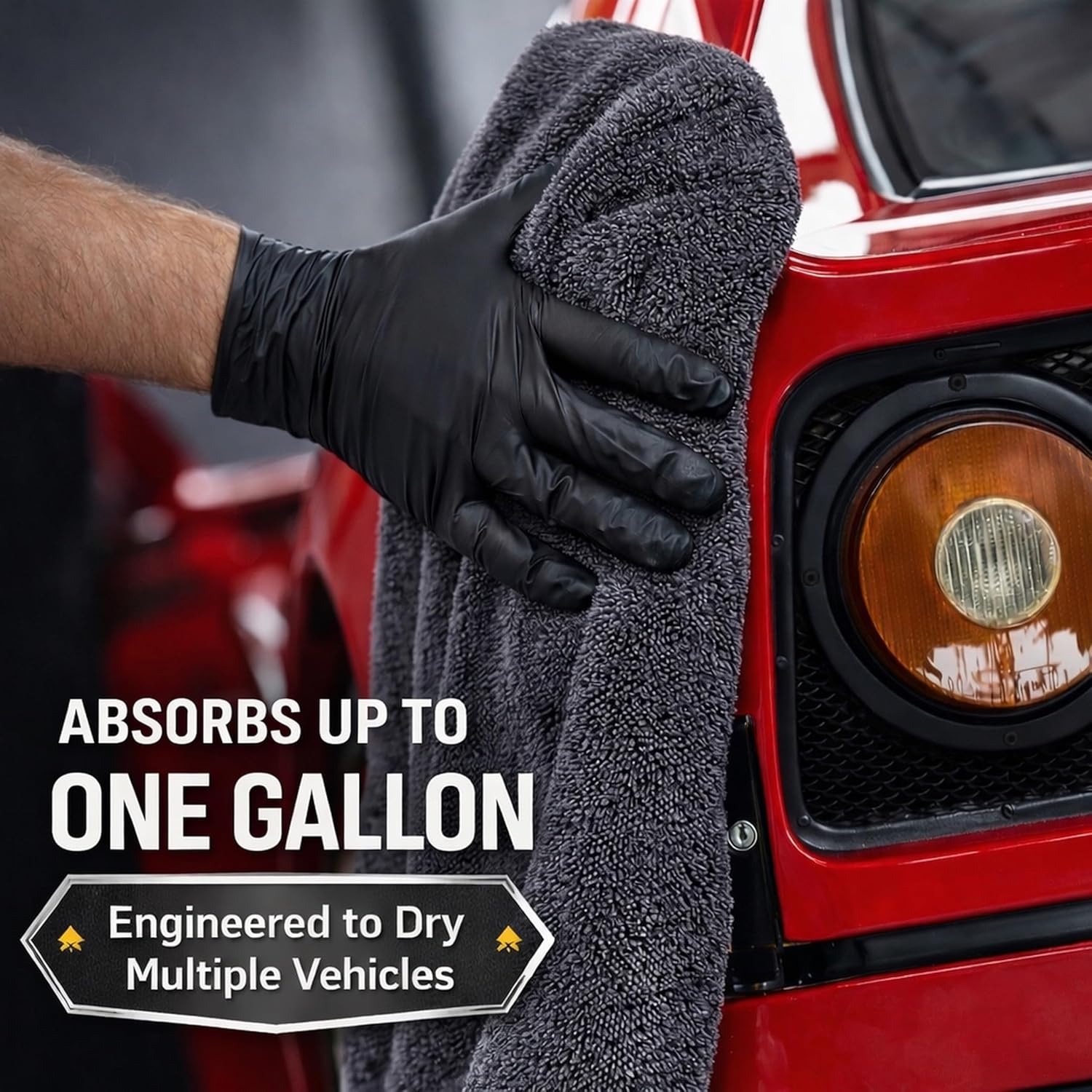 24x36 Car Drying Towel 1200 GS - Microfiber Towel Detailing のレビューと価格
