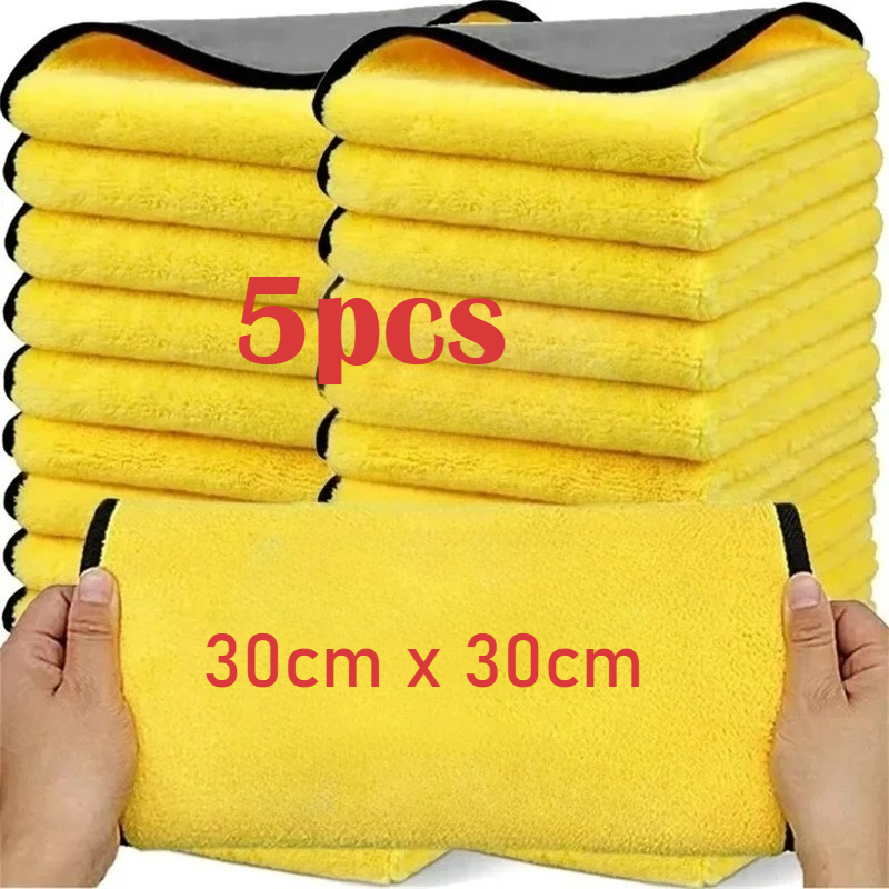 Double Sides Car Microfiber Cl - Microfiber Towel Detailing のレビューと価格