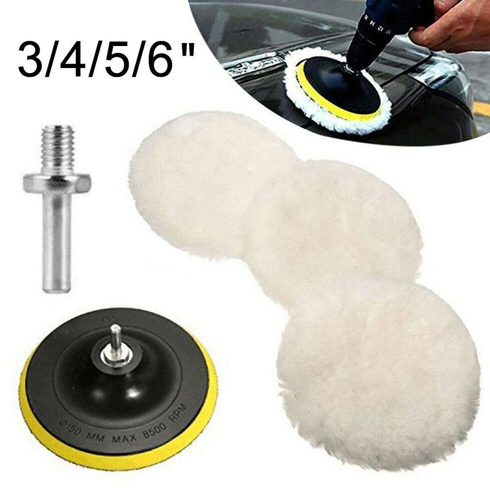 6pcs/set Car Polishing Sponge  - Polish Pad Set Buffer のレビューと価格