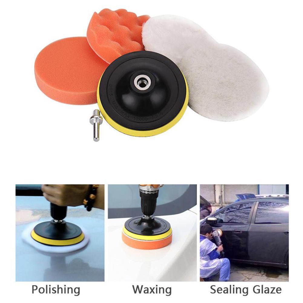 6pcs/set Car Polishing Sponge  - Polish Pad Set Buffer のレビューと価格