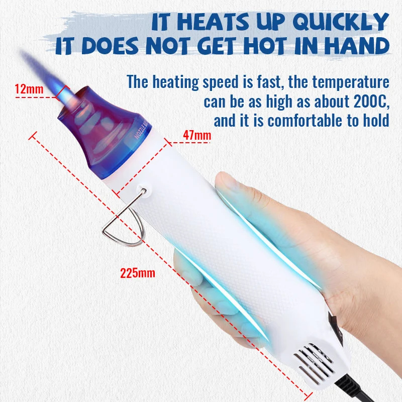 Hot Air Gun 220V Soldering Tem - Dryer Car Blower のレビューと価格