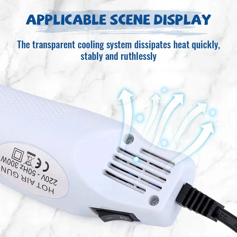 Hot Air Gun 220V Soldering Tem - Dryer Car Blower のレビューと価格