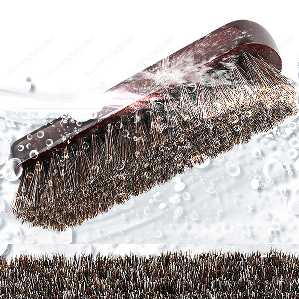 Premium Horsehair Shoe Brush F - Dirt Brush Interior のレビューと価格