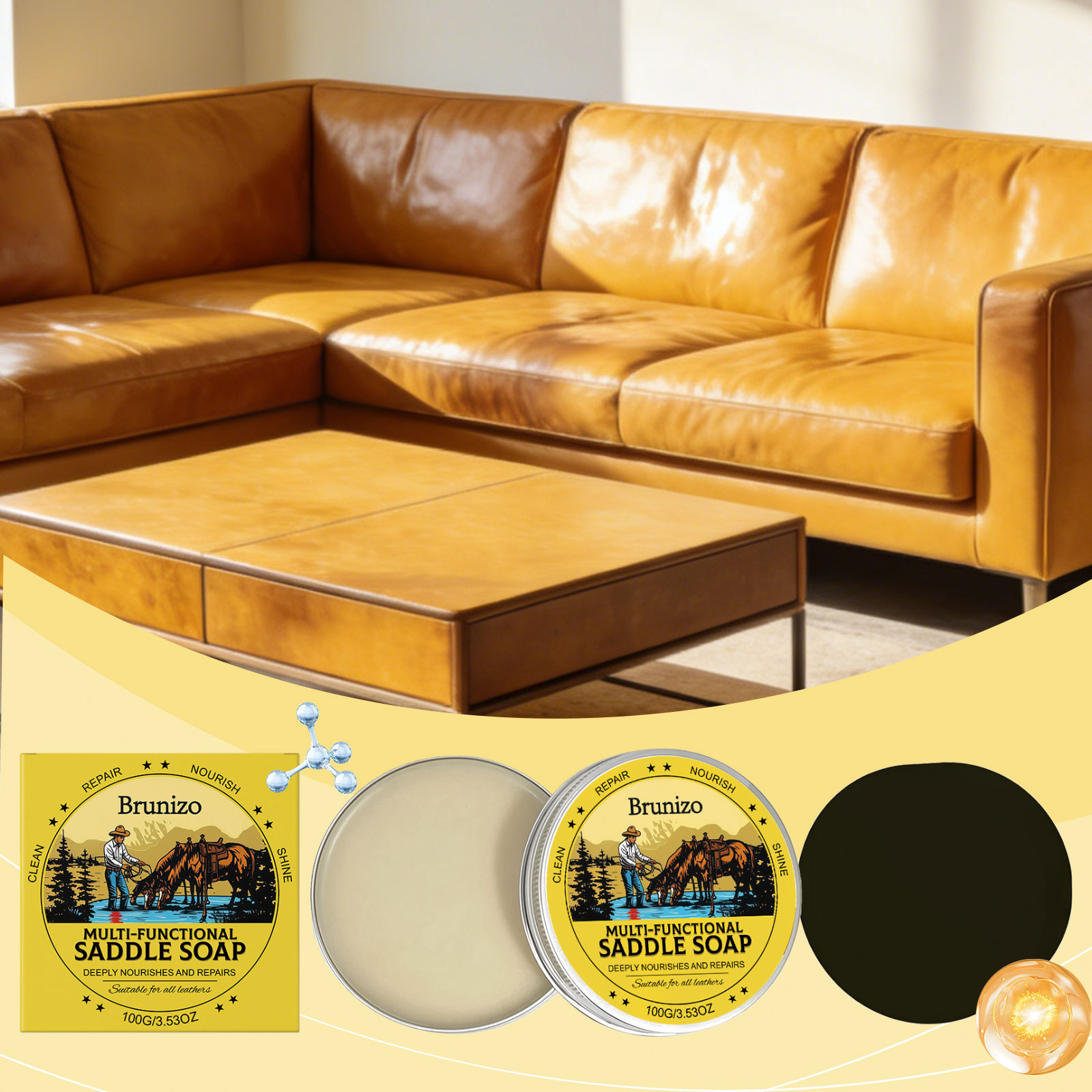 Leather Cleaner & Conditioner  - Leather Cleaner Interior のレビューと価格