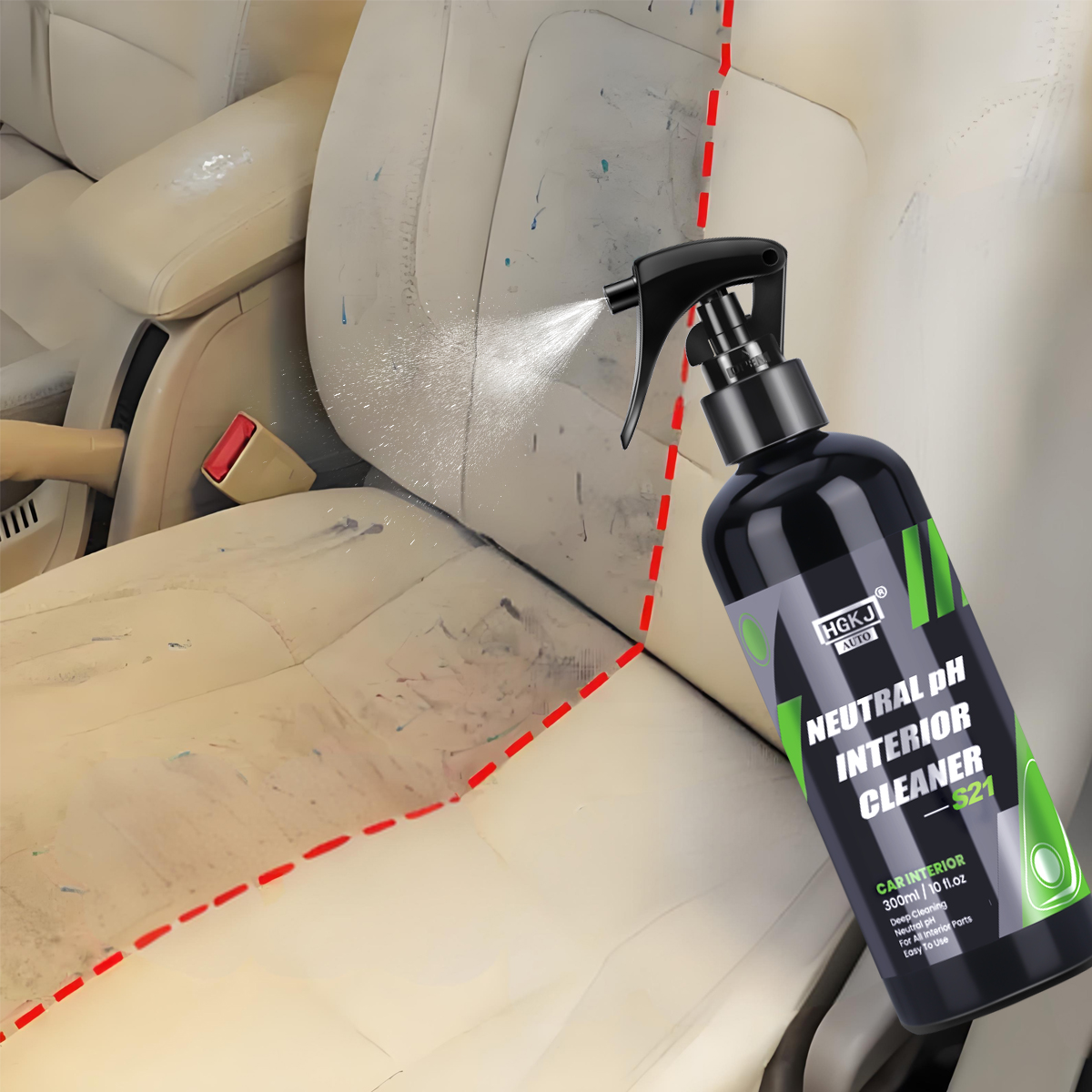 Car Interior Cleaner Agent Cei - Seat Cleaner Fabric のレビューと価格