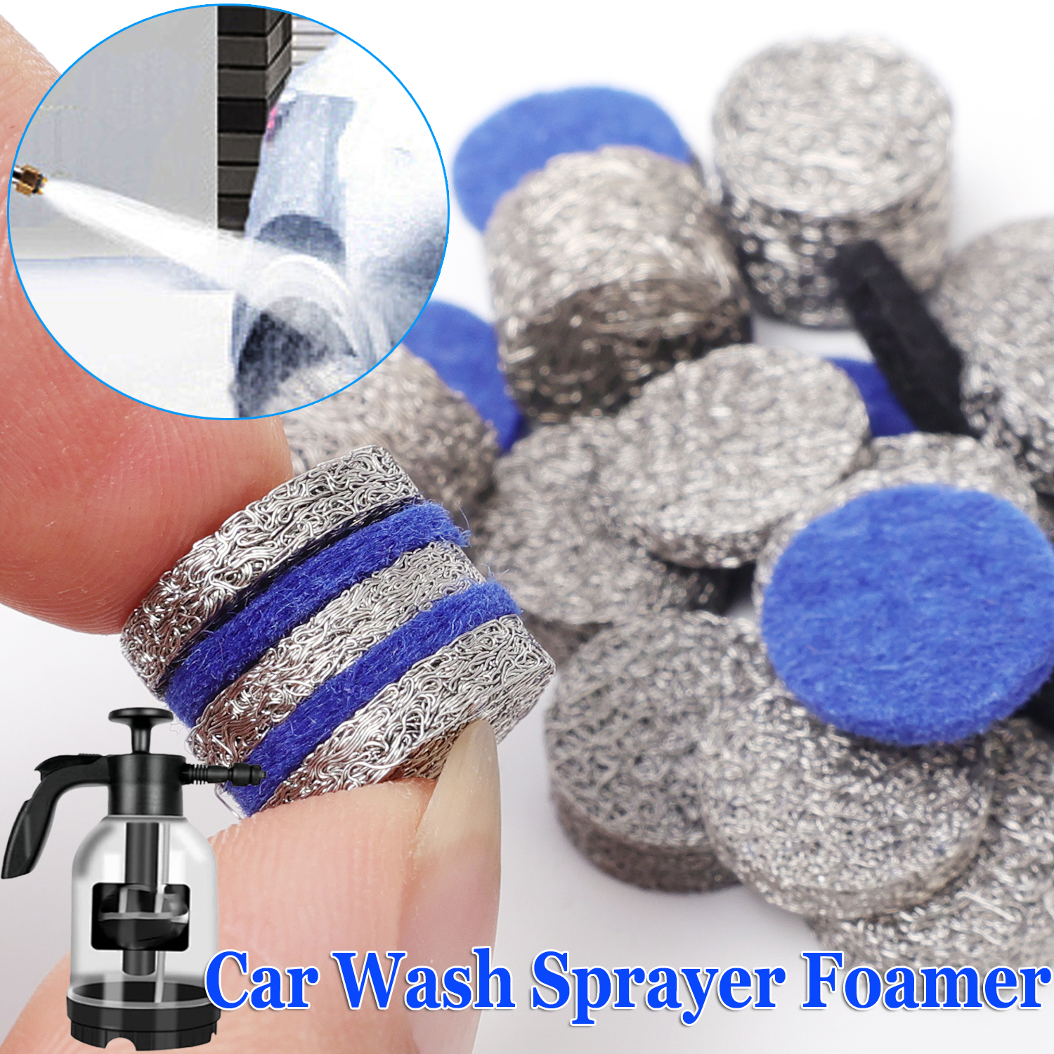 1/2/5pcs Foam Gun Nozzle Orifi - Pressure Washer Foam Gun のレビューと価格