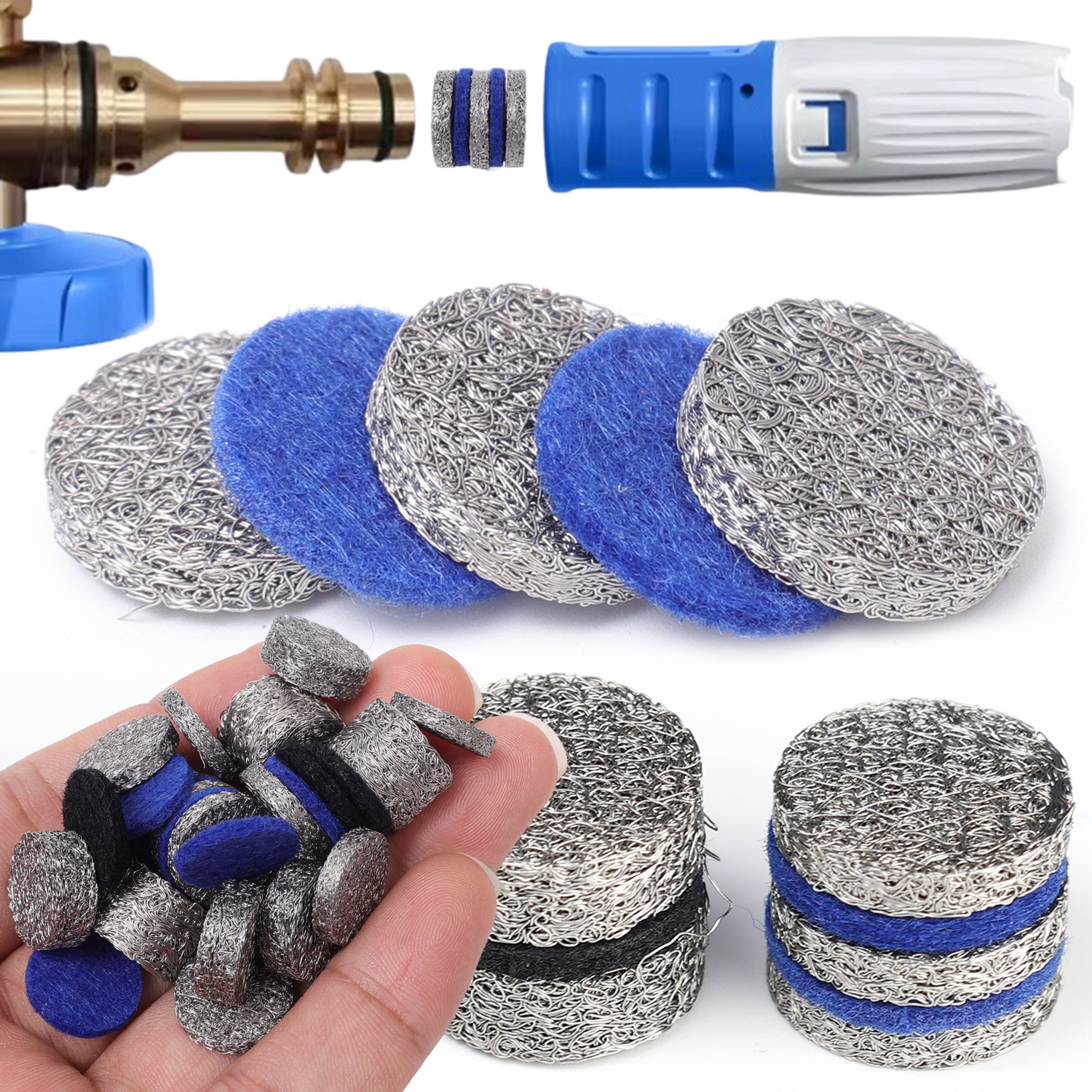 1/2/5pcs Foam Gun Nozzle Orifi - Pressure Washer Foam Gun のレビューと価格