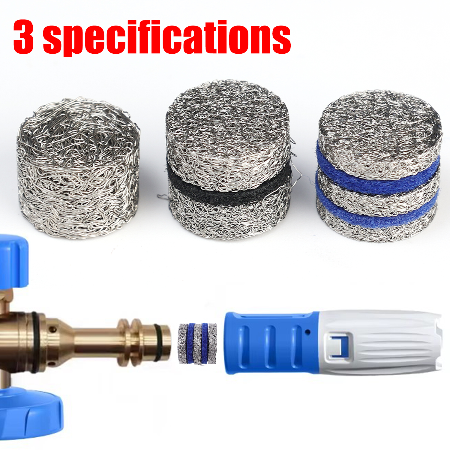 1/2/5pcs Foam Gun Nozzle Orifi - Pressure Washer Foam Gun のレビューと価格