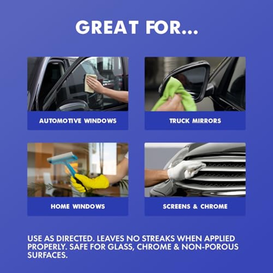 BullSnot VizABull Glass Cleane - Glass Cleaner Streak のレビューと価格
