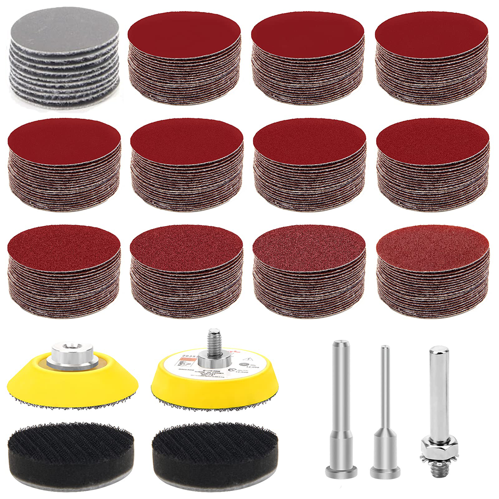 2 Inch Red Sandpaper Set 247 P - Polish Pad Set Buffer のレビューと価格