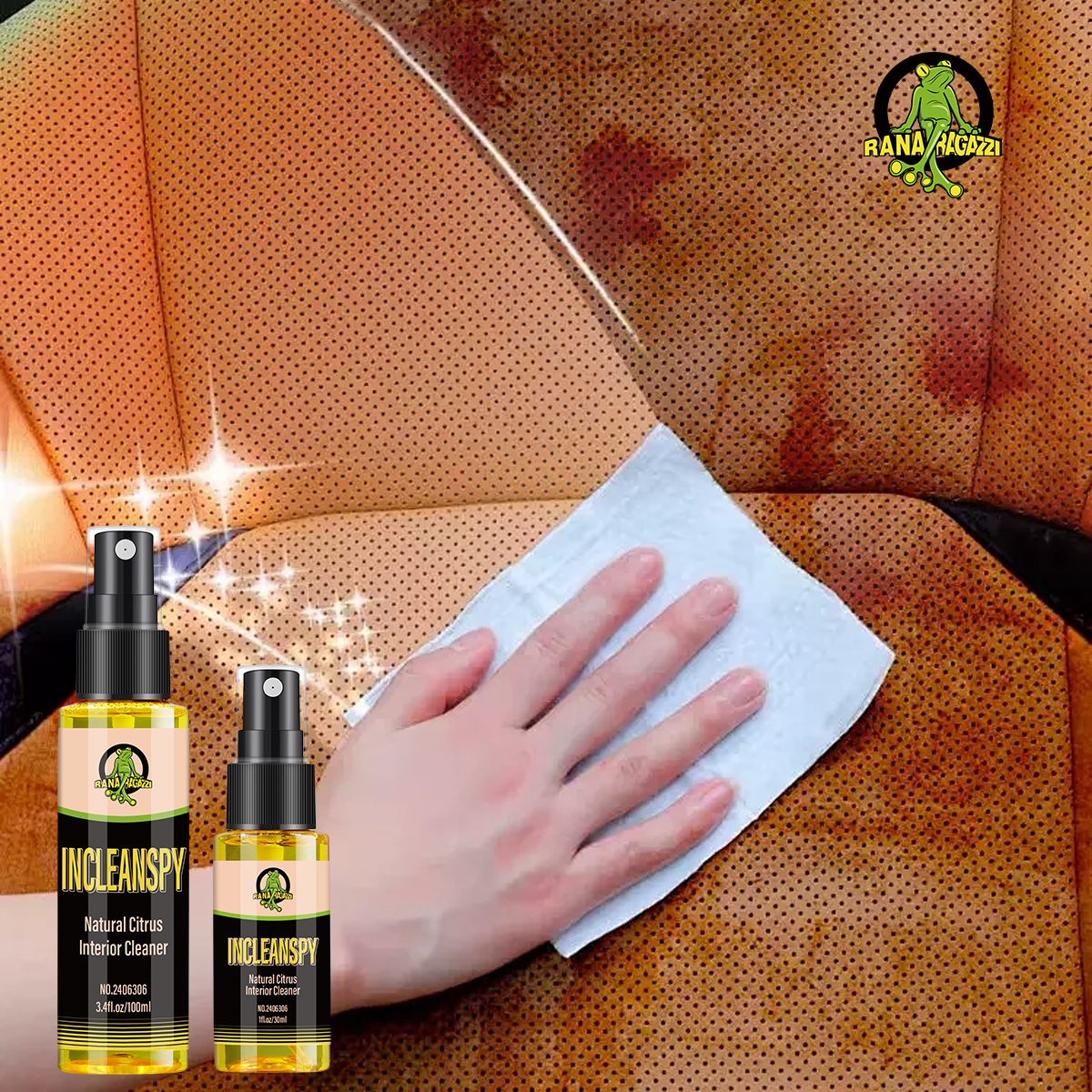 Car Foam Cleaner Neutral PH fo - Seat Cleaner Fabric のレビューと価格