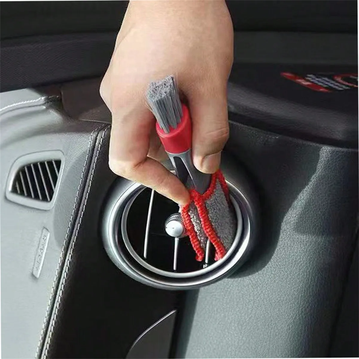 1pc Double-Headed Brush, Car A - Car Cleaning Brush のレビューと価格
