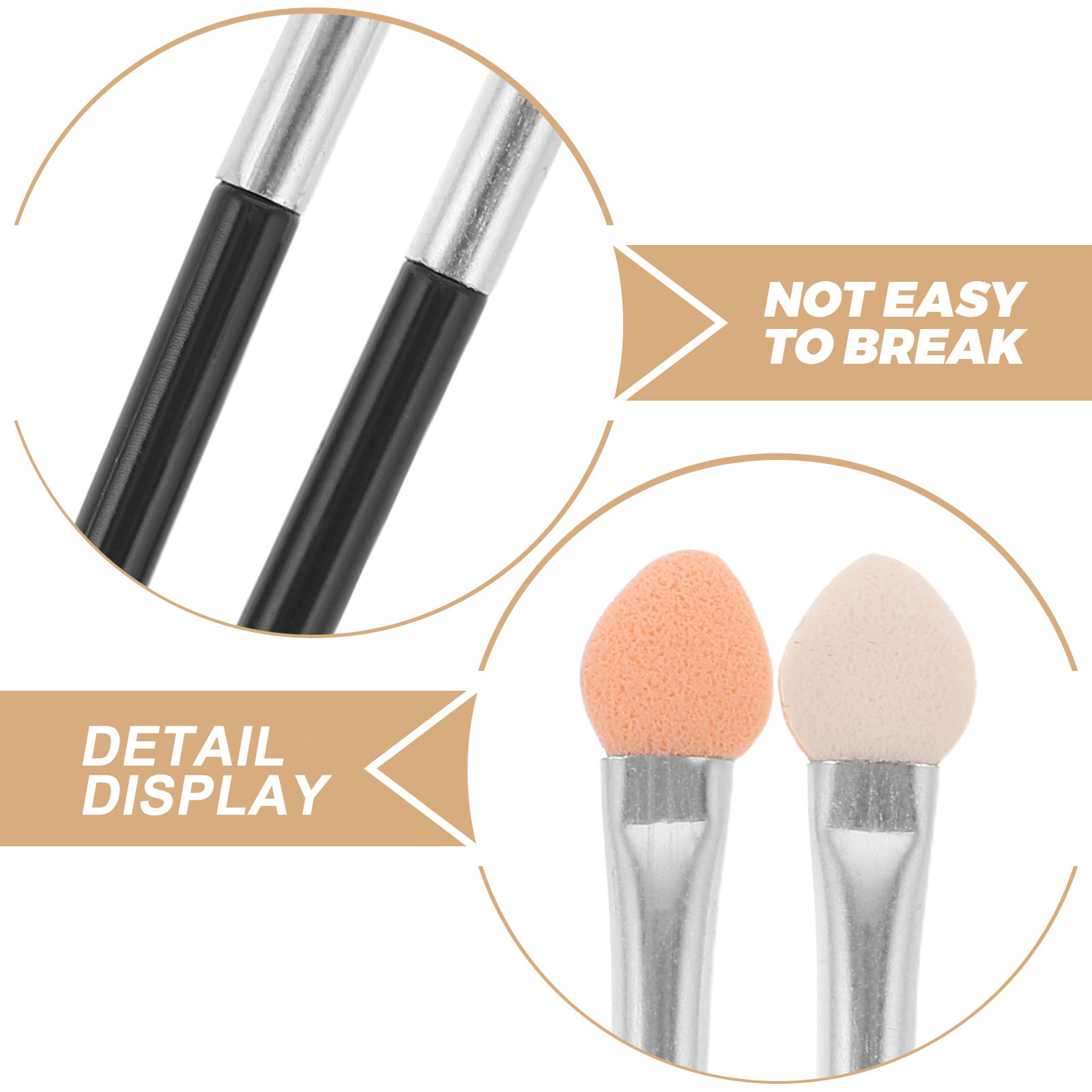 100Pcs Mini Sponge Brush Set f - Detailing Brush Set のレビューと価格