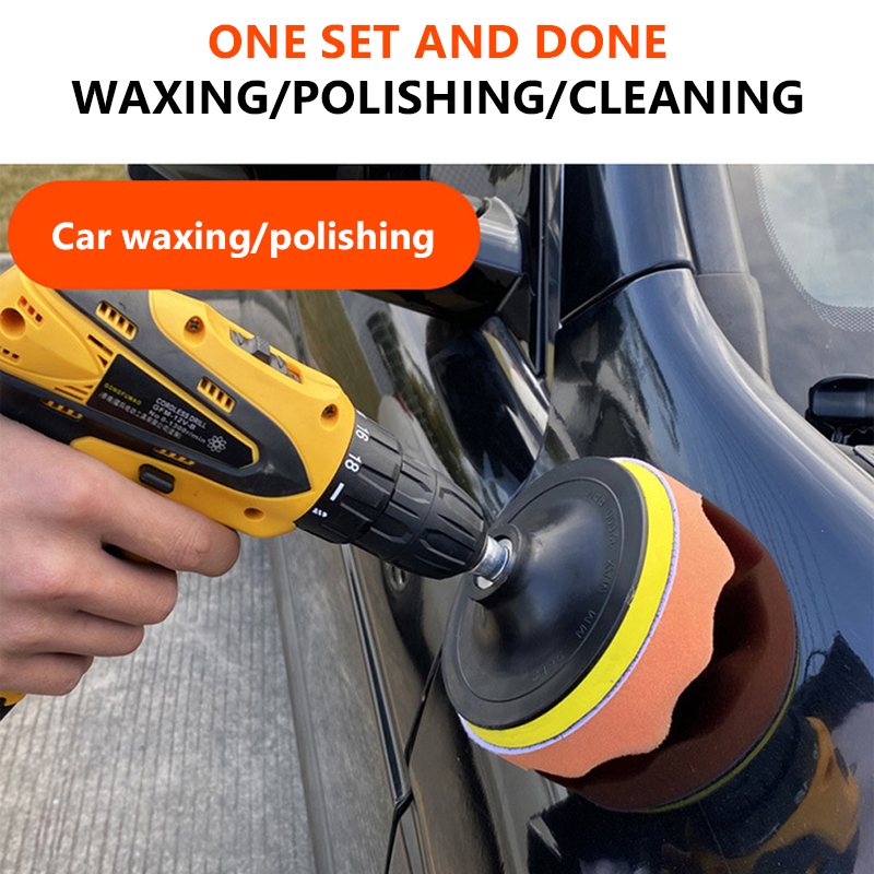 6pcs/set Car Polishing Sponge  - Polish Pad Set Buffer のレビューと価格