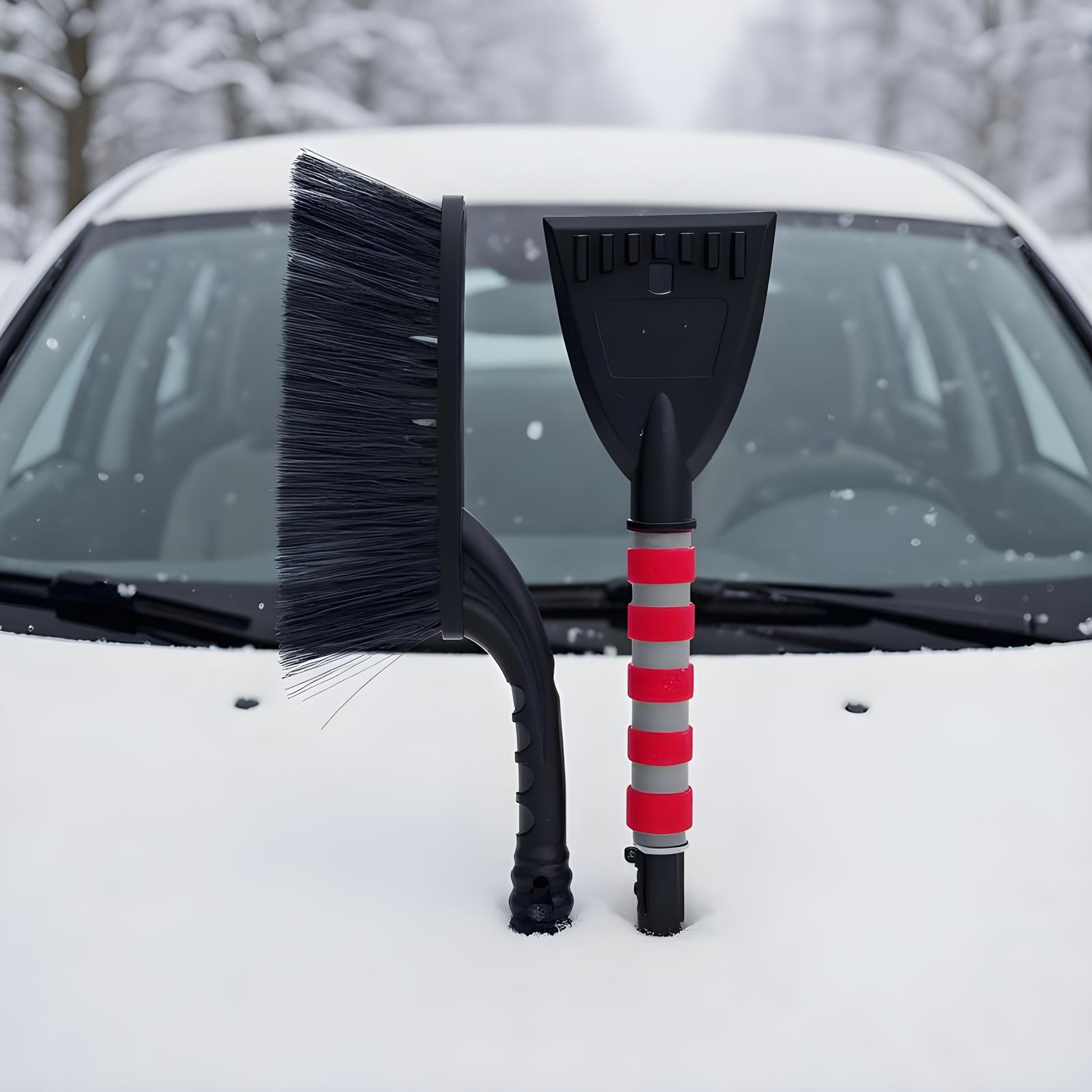 Car Scraper Snow Brush Windshi - Car Cleaning Brush のレビューと価格