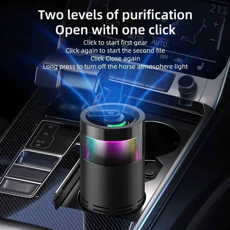 Mini Air Purifier with Aromath - Odor Eliminator Car のレビューと価格