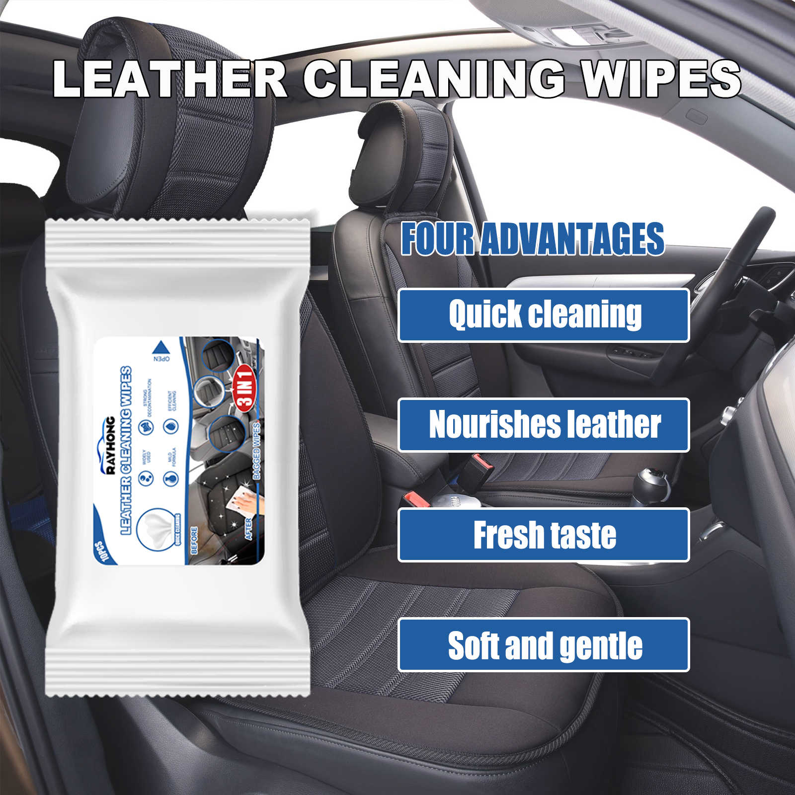 Rayhong Car Leather Cleaning W - Dirt Brush Interior のレビューと価格
