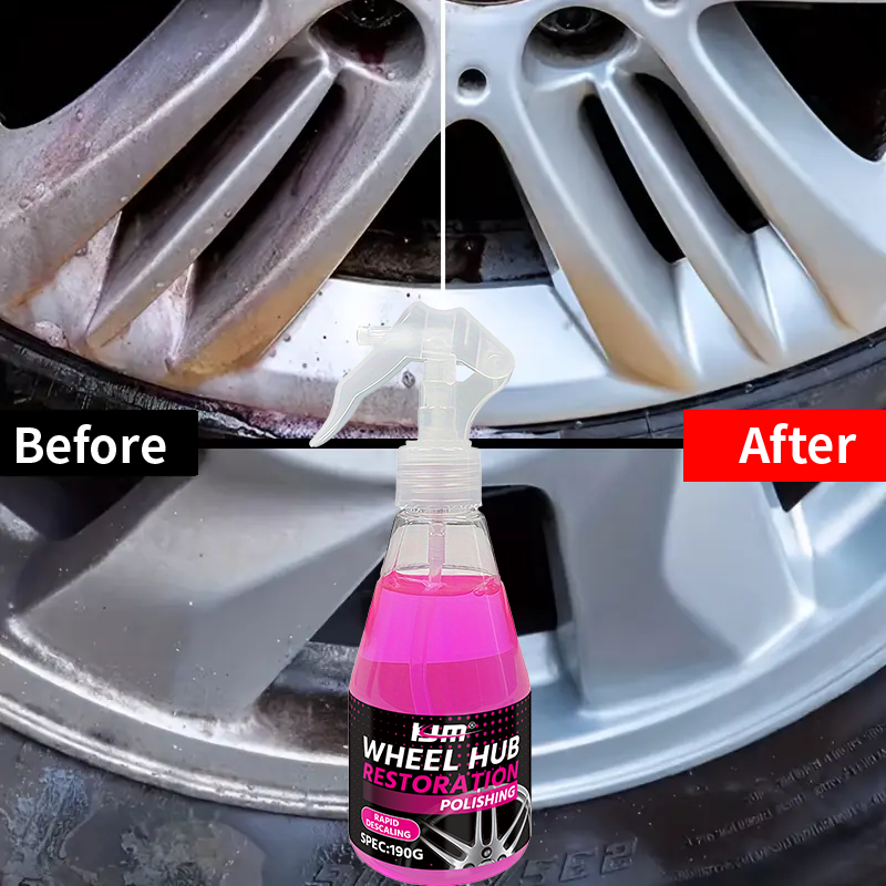 KJM 190ML Car Wheel Rim Cleane - Wheel Cleaner Alloy のレビューと価格