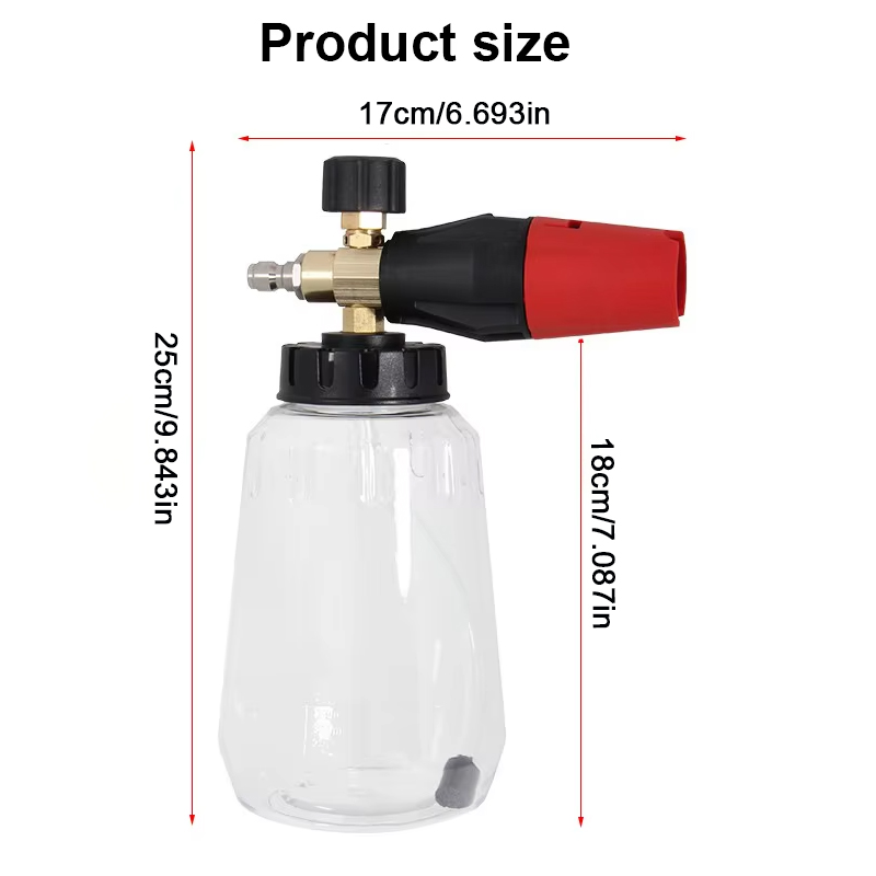 High Pressure PA Foam Cannon   - Pressure Washer Foam Gun のレビューと価格