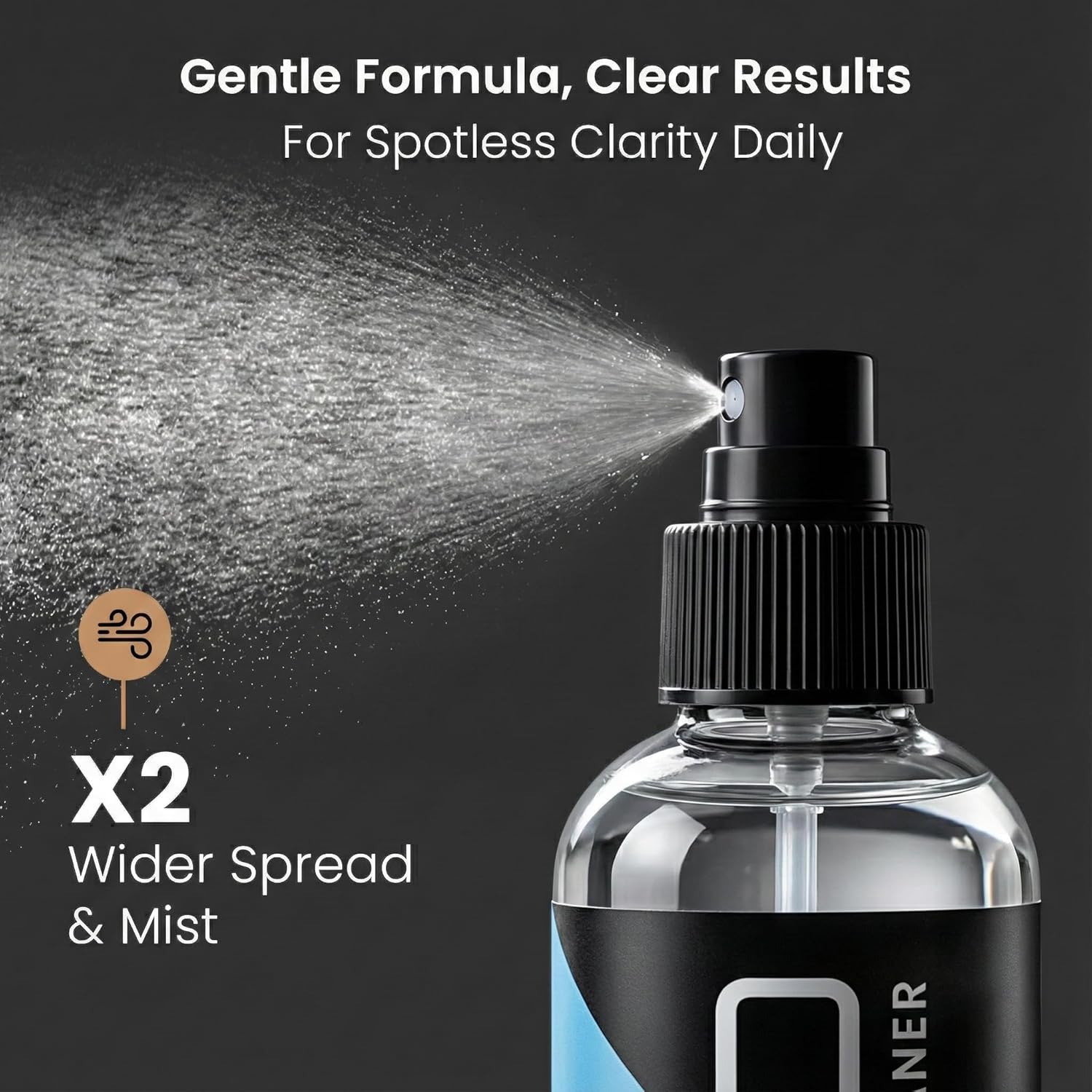 EVEO Glasses Cleaner Spray - E - Glass Cleaner Streak のレビューと価格