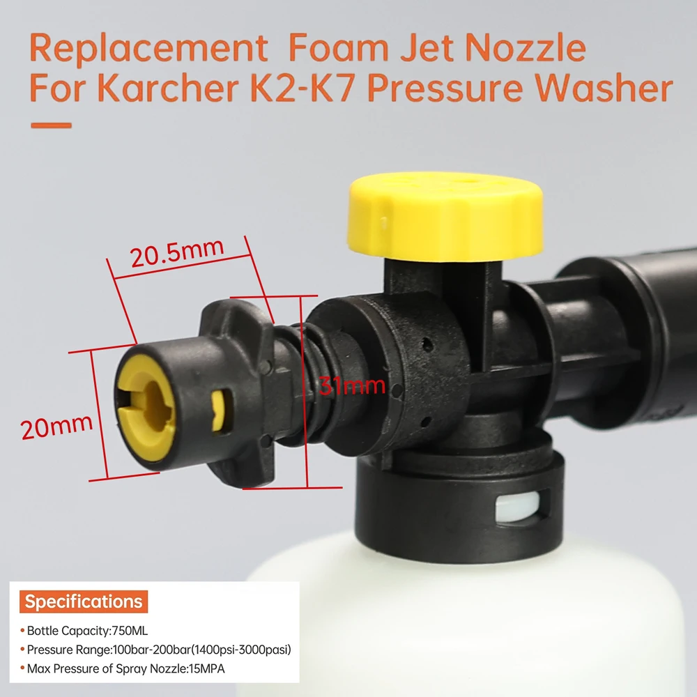 Foam Cannon for Karcher K2 K3  - Foam Cannon Car Wash のレビューと価格