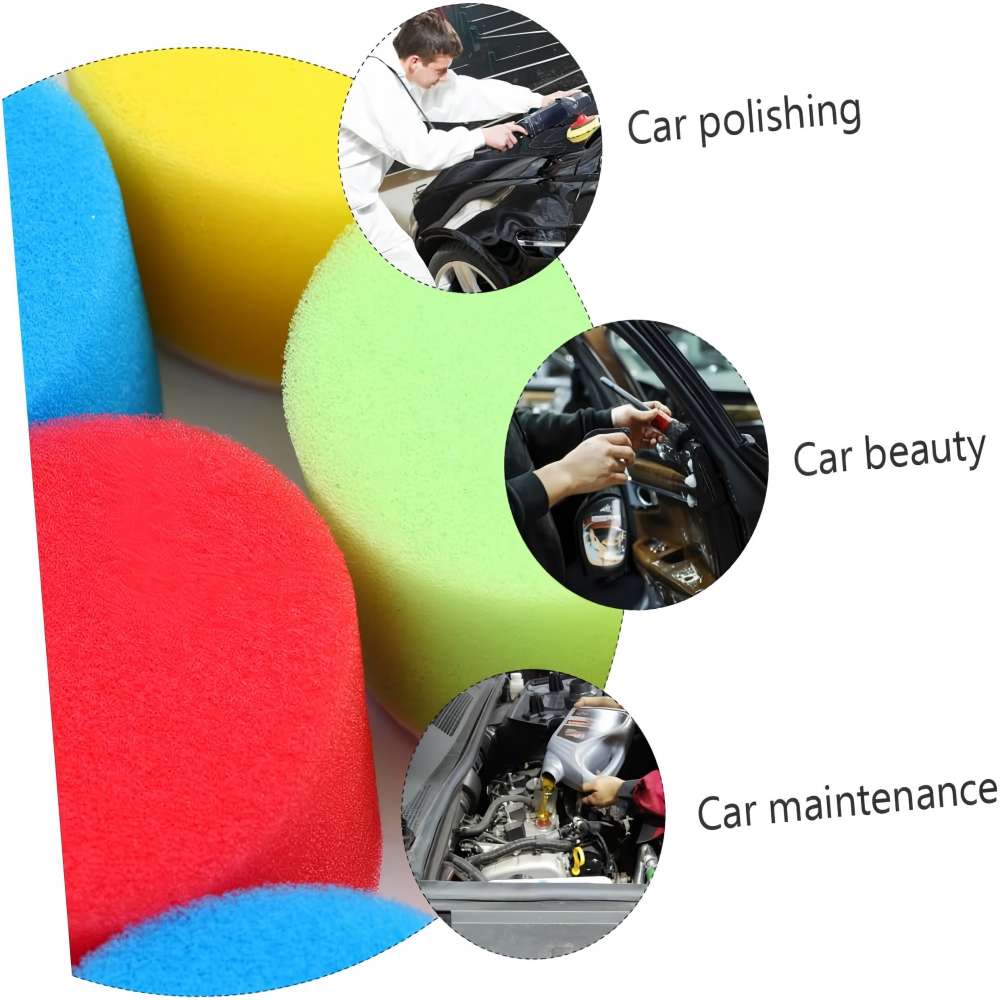 2Inch 50MM Car Doam Polishing  - Polish Pad Set Buffer のレビューと価格