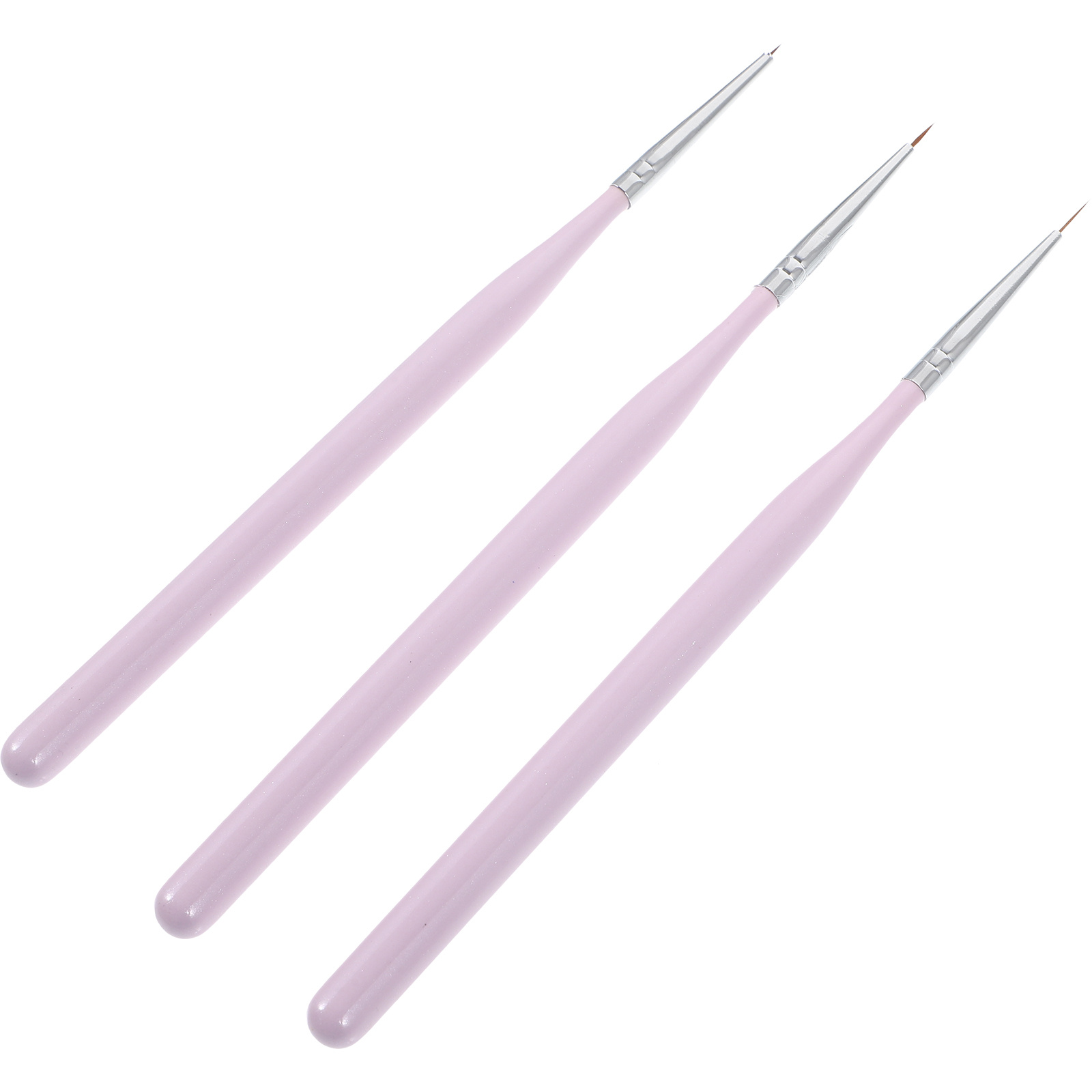 3Pcs Nail Art Brush Set Fine T - Detailing Brush Set のレビューと価格