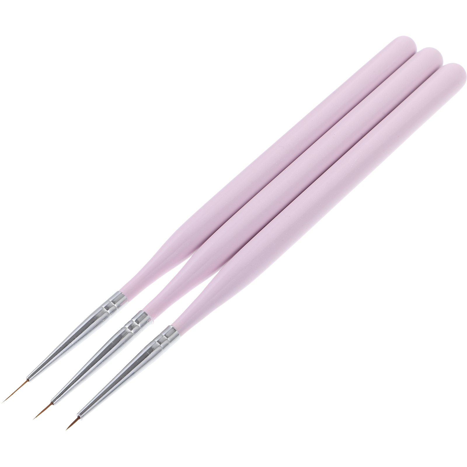 3Pcs Nail Art Brush Set Fine T - Detailing Brush Set のレビューと価格