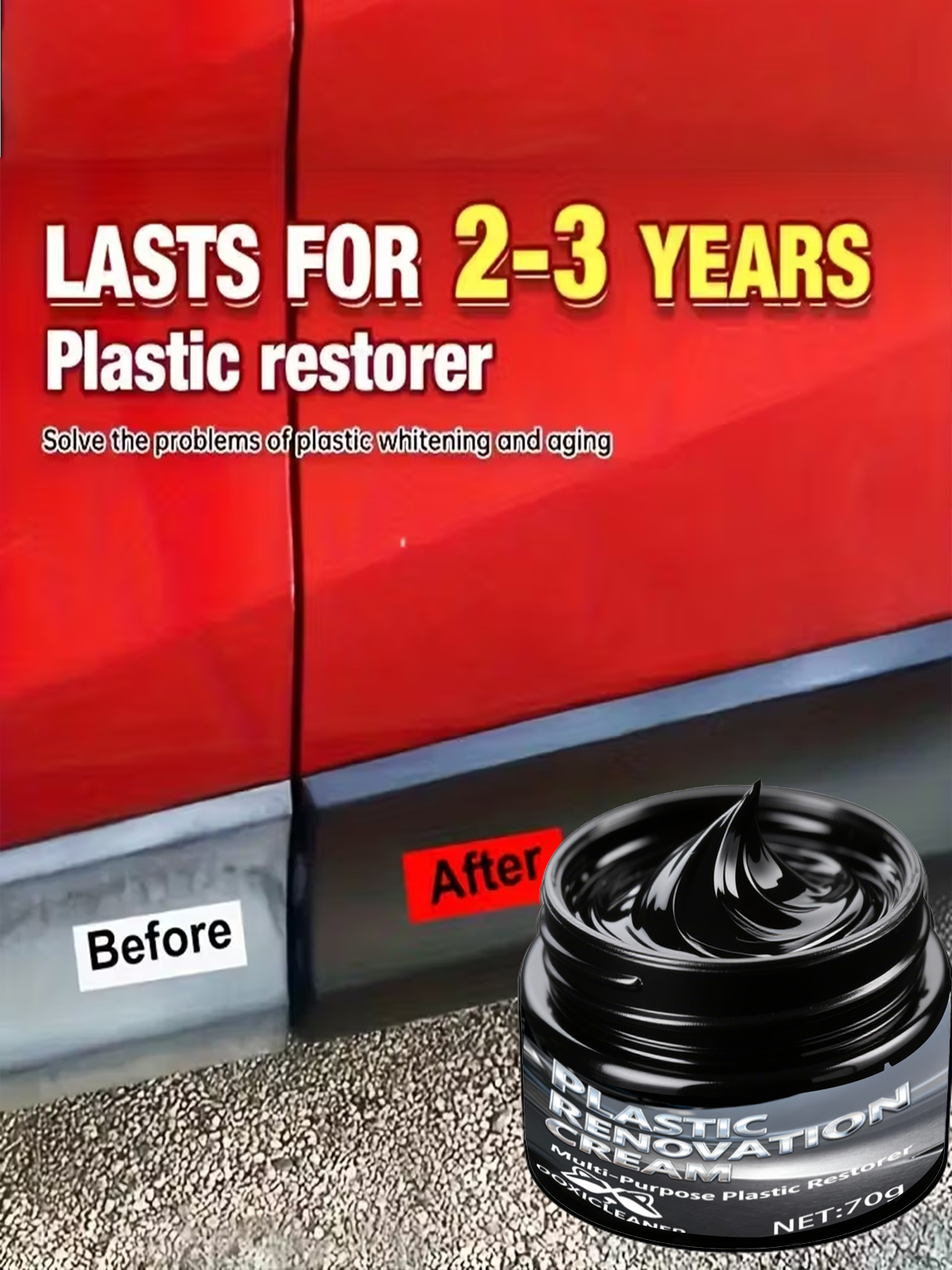Tire Shine & Plastic Repair Pa - Trim Restorer Plastic のレビューと価格