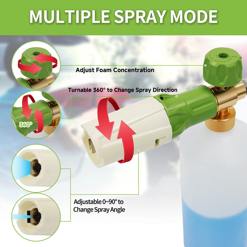 Aluminum Foam gun Lance Foam c - Foam Cannon Car Wash のレビューと価格