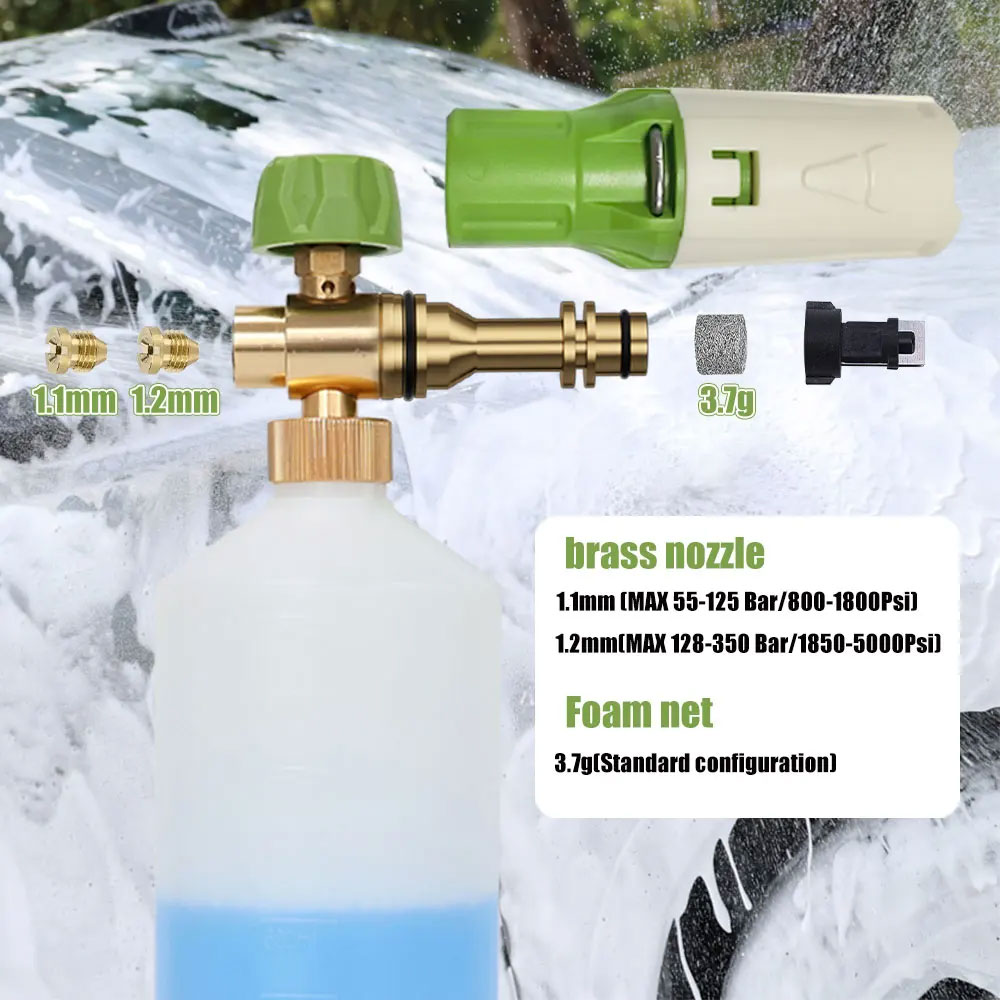 Aluminum Foam gun Lance Foam c - Foam Cannon Car Wash のレビューと価格