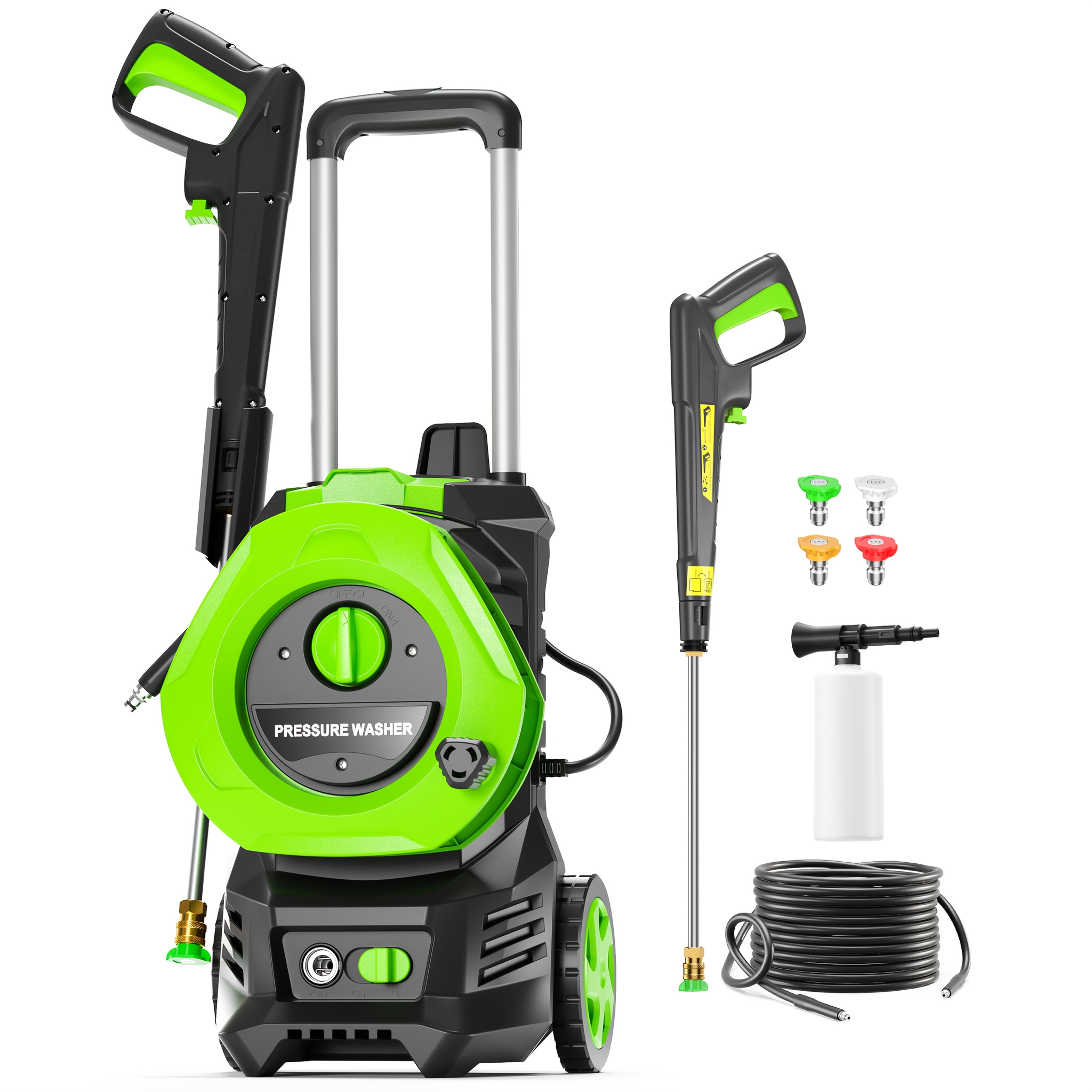 Electric Pressure Washer Power - Foam Cannon Car Wash のレビューと価格