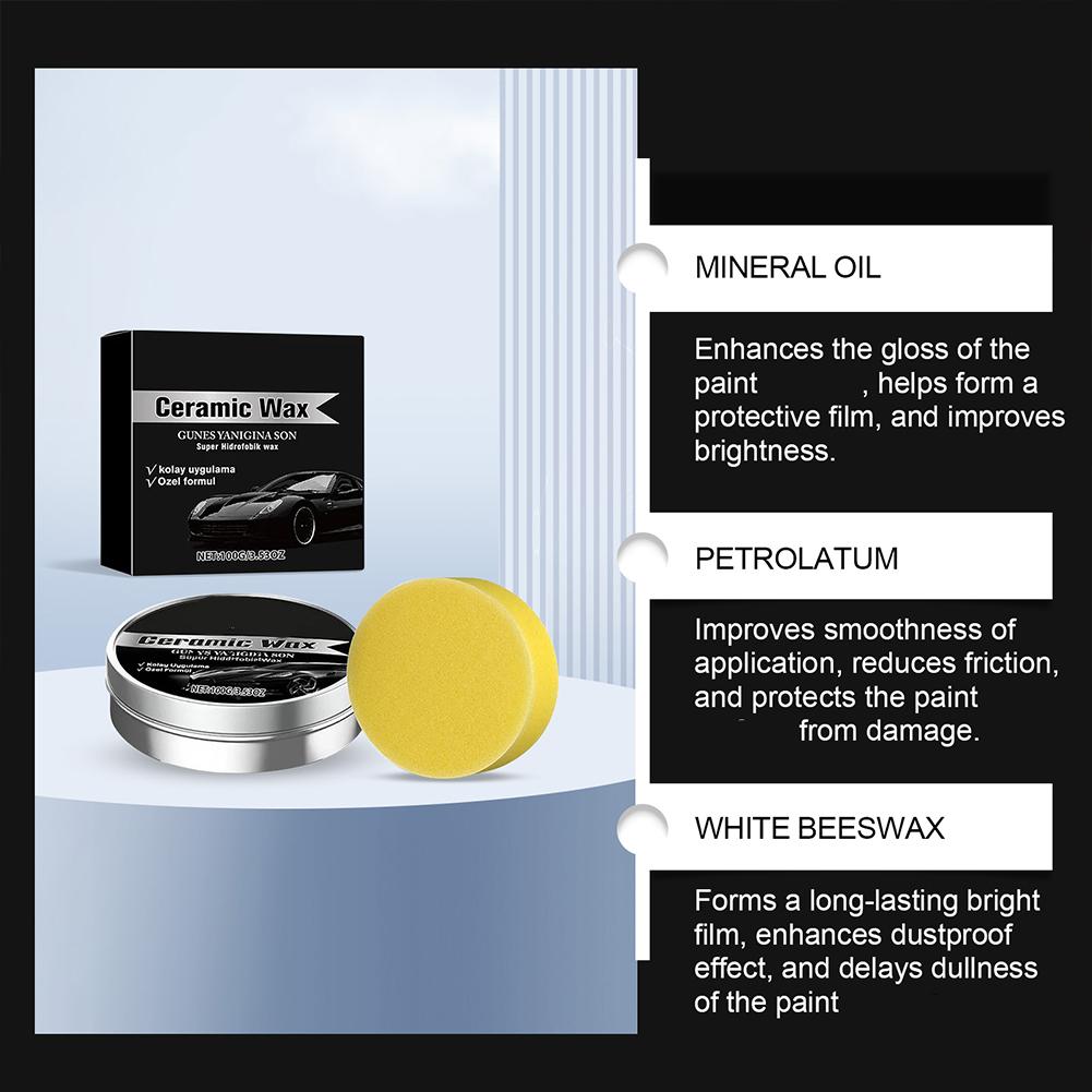 Car Scratch Repair Wax Titaniu - Car Wax Ceramic Coating のレビューと価格