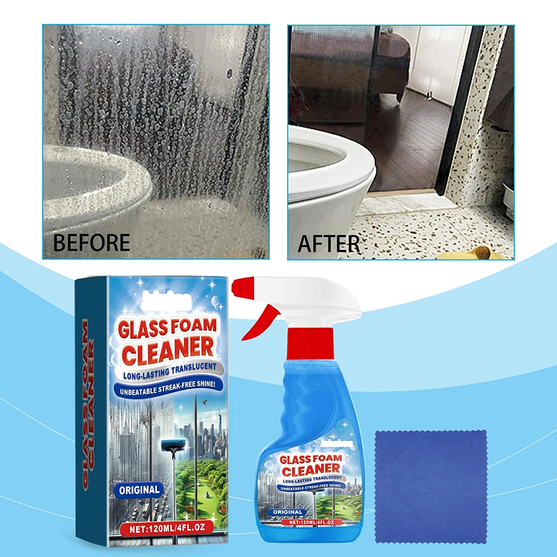 Foaming Glass Cleaner Spray St - Glass Cleaner Streak のレビューと価格