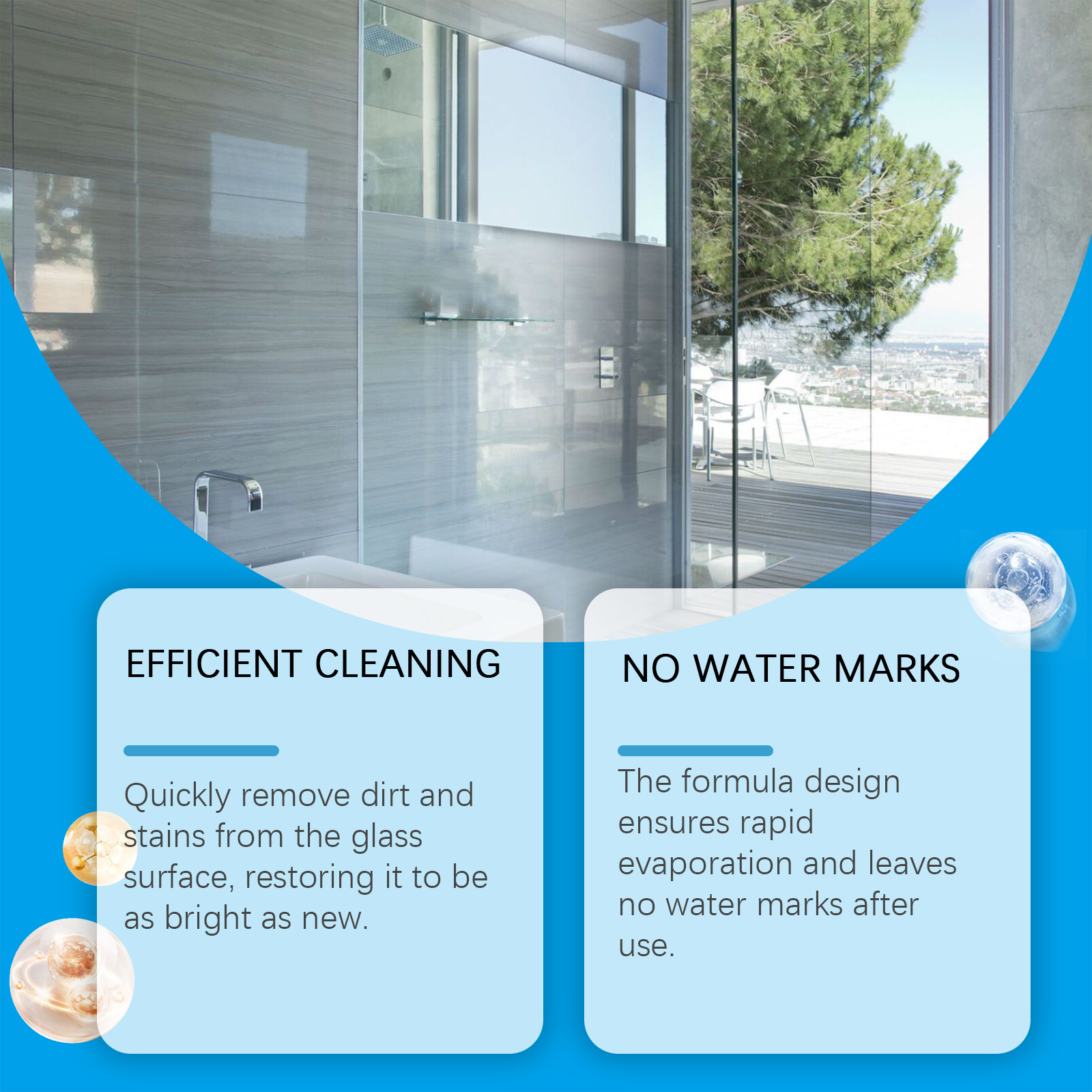 Foaming Glass Cleaner Spray St - Glass Cleaner Streak のレビューと価格