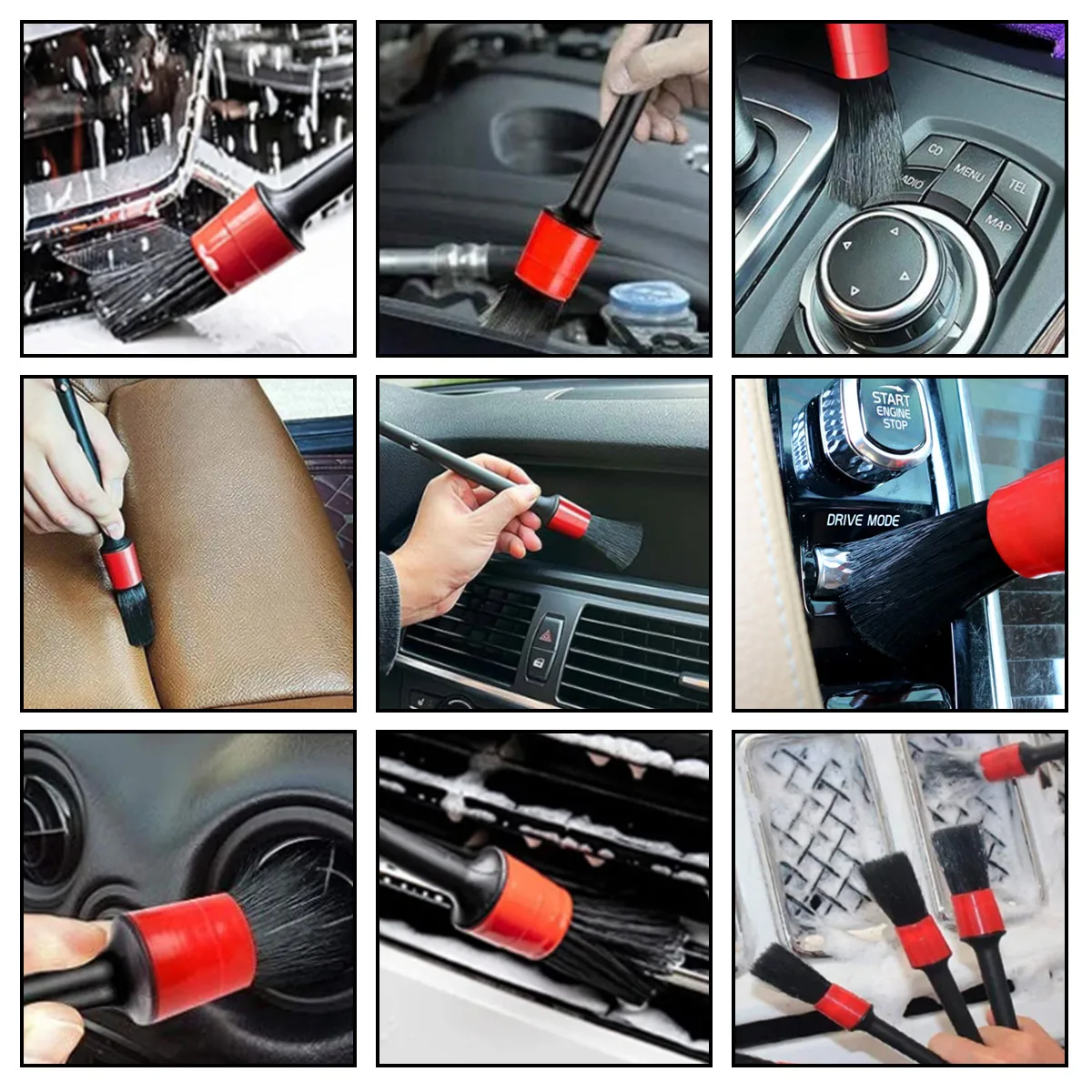 126-Piece Car Detail Cleaning  - Dirt Brush Interior のレビューと価格