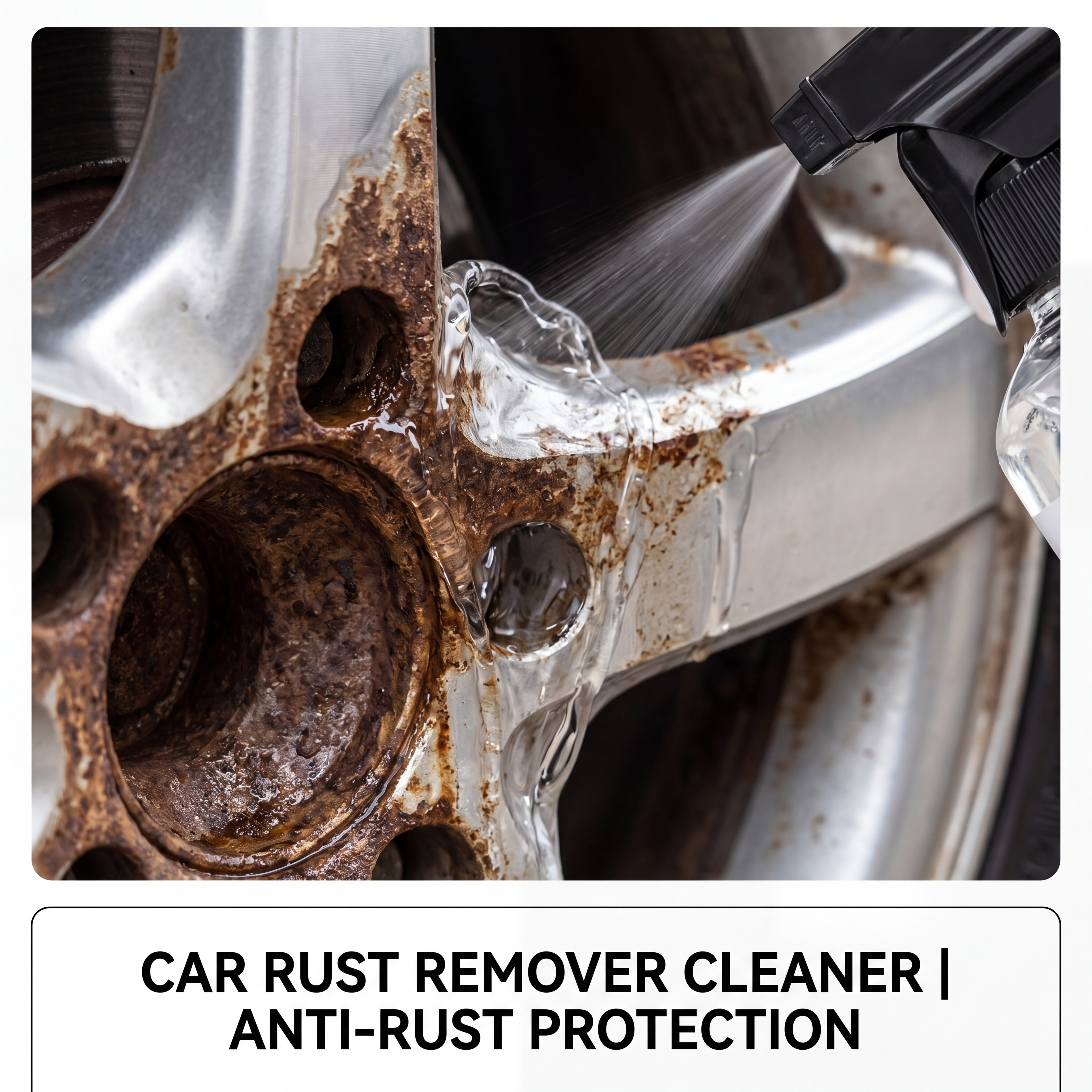 Car Rust Remover Spray Powerfu - Wheel Cleaner Alloy のレビューと価格