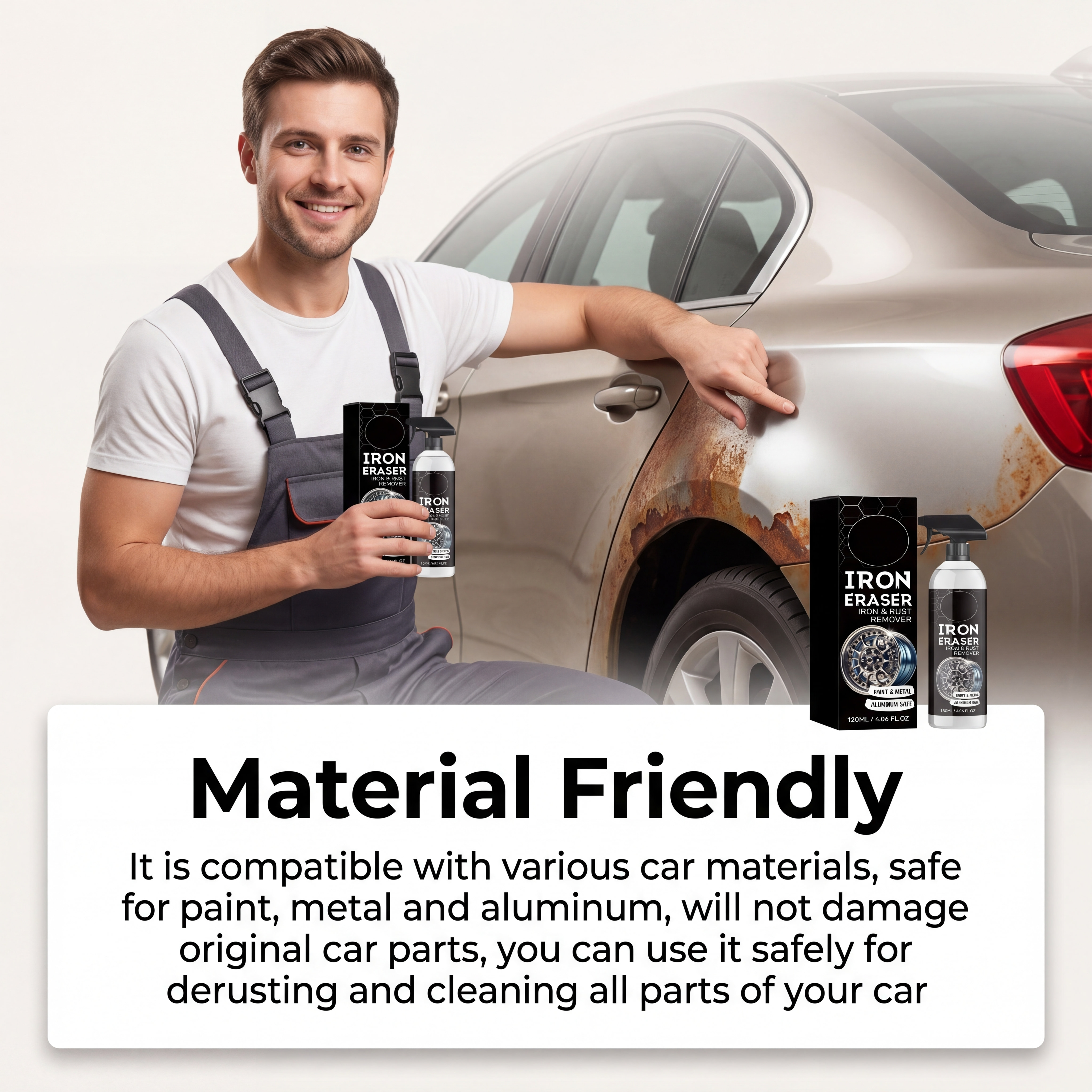 Car Rust Remover Spray Powerfu - Wheel Cleaner Alloy のレビューと価格
