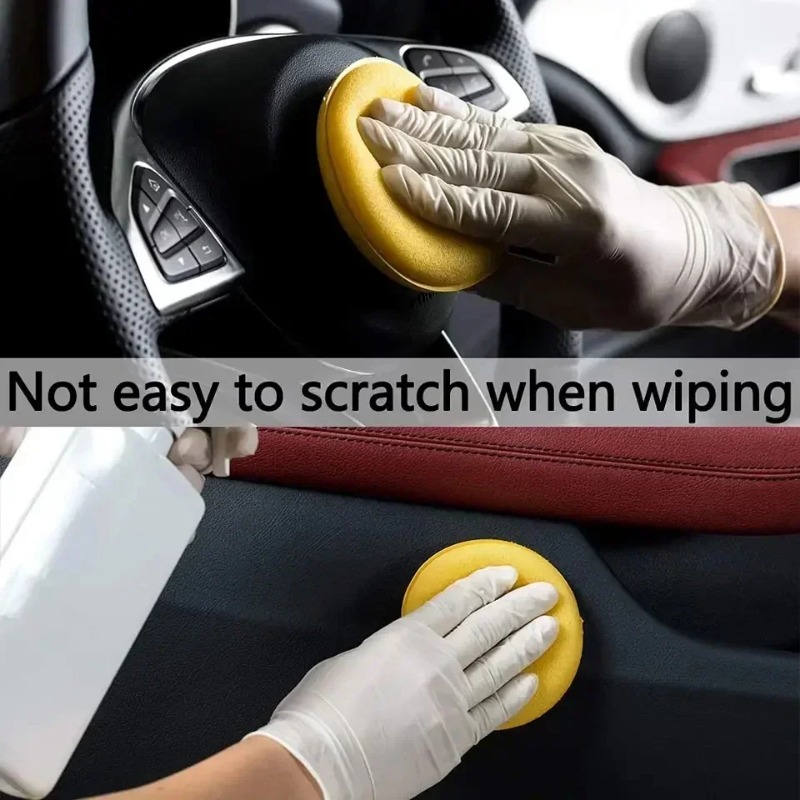 6PCS Car Care Foam Wax Applica - Wax Applicator Pad のレビューと価格