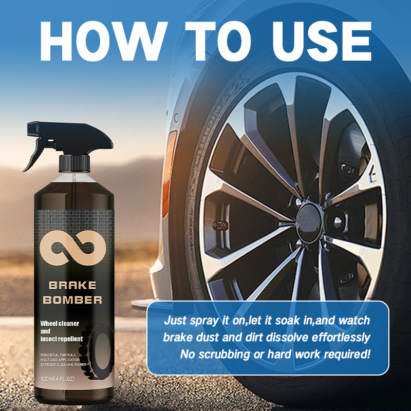 120ML Brake Bomber Car Hub Whe - Wheel Cleaner Alloy のレビューと価格