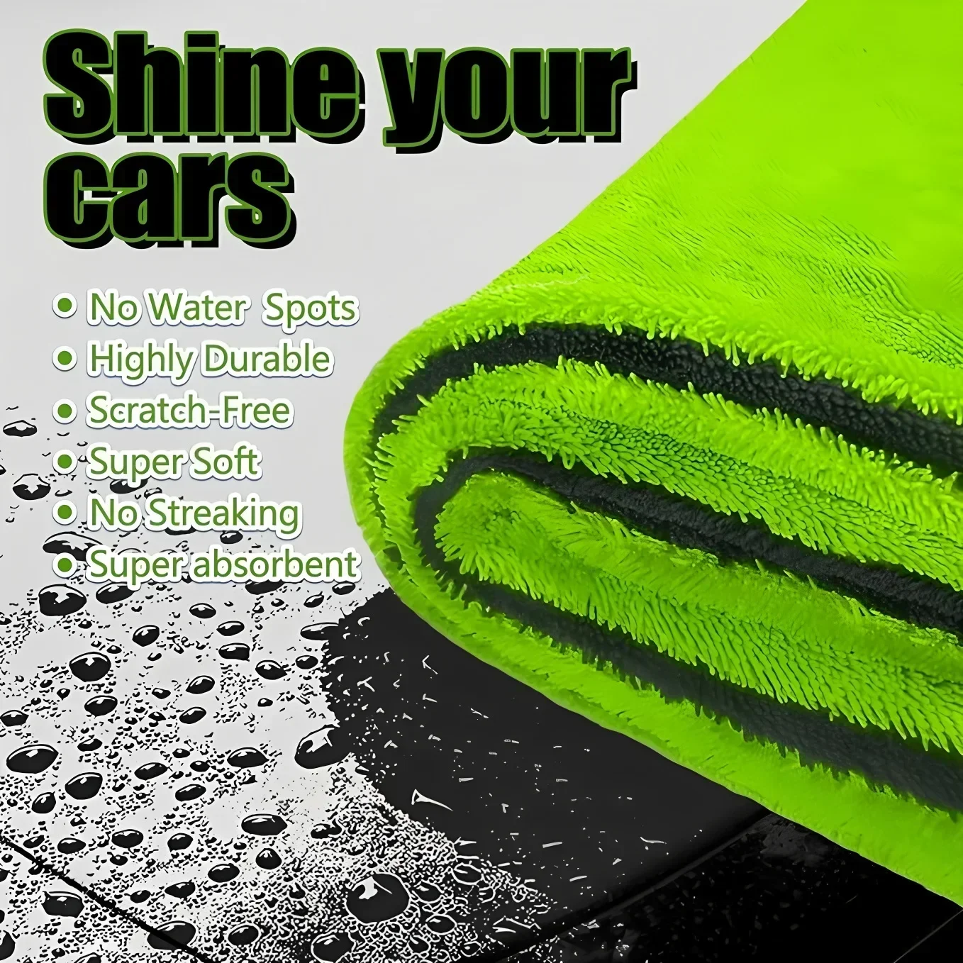 Microfiber Car Wash Towel Doub - Microfiber Towel Detailing のレビューと価格