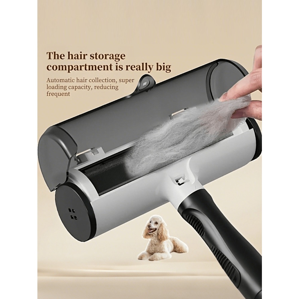 1pc Large Capacity Pet Hair Ro - Seat Cleaner Fabric のレビューと価格