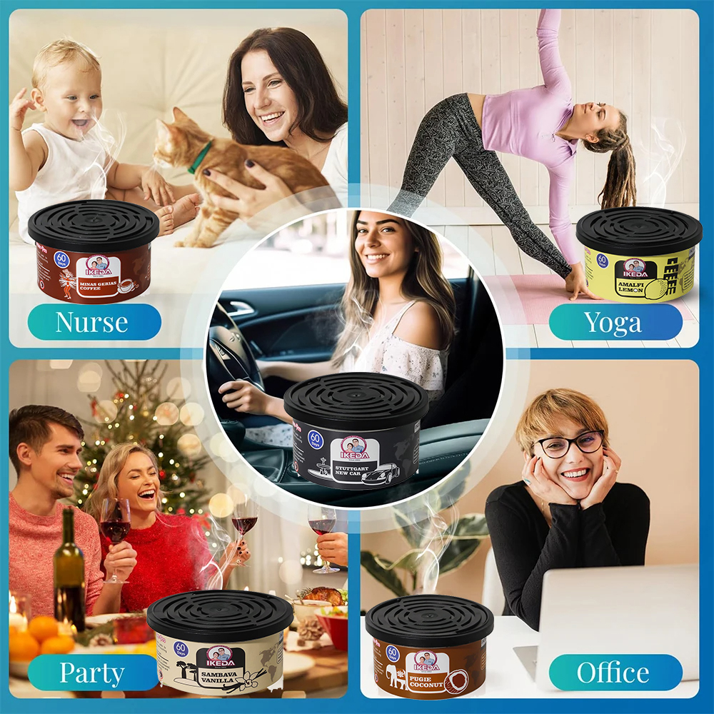 Car Air Freshener: Pack of Fou - Odor Eliminator Car のレビューと価格